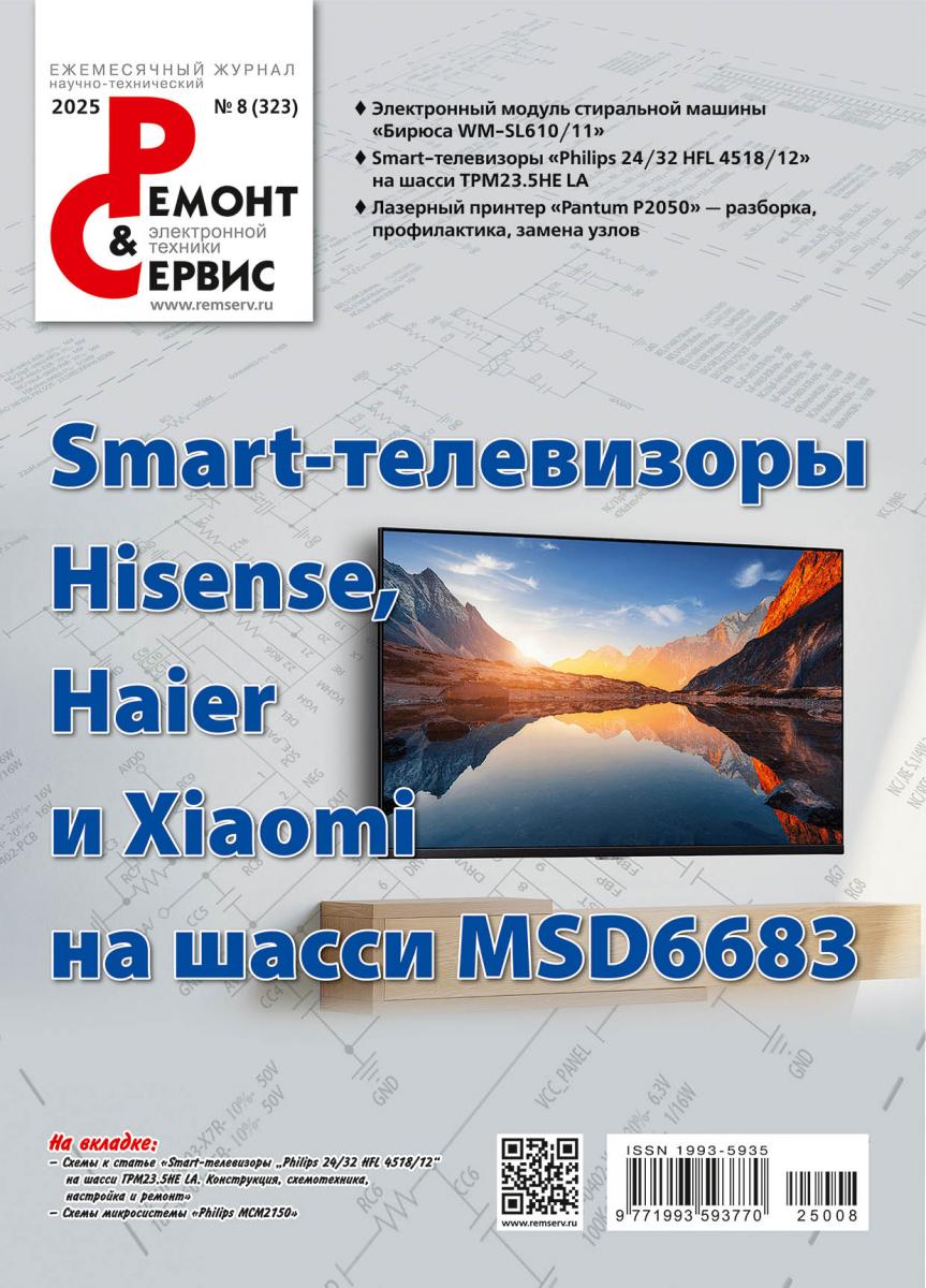 Ремонт & Сервис электронной техники выпуск август 2025