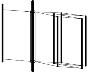 Эскиз конструкции антенны с адаптером
