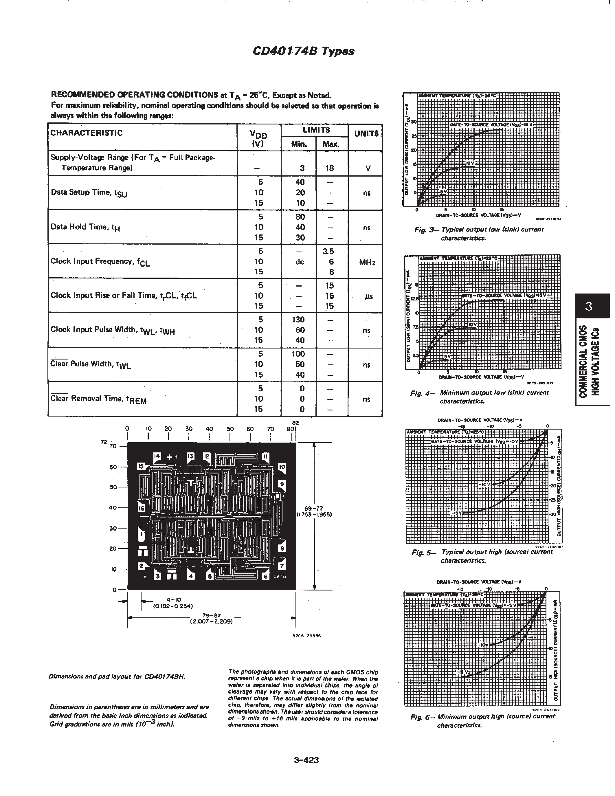 Datasheet CD40174BC - Hex D-Type Flip-Flop Quad D-Type Flip-Flop page 2