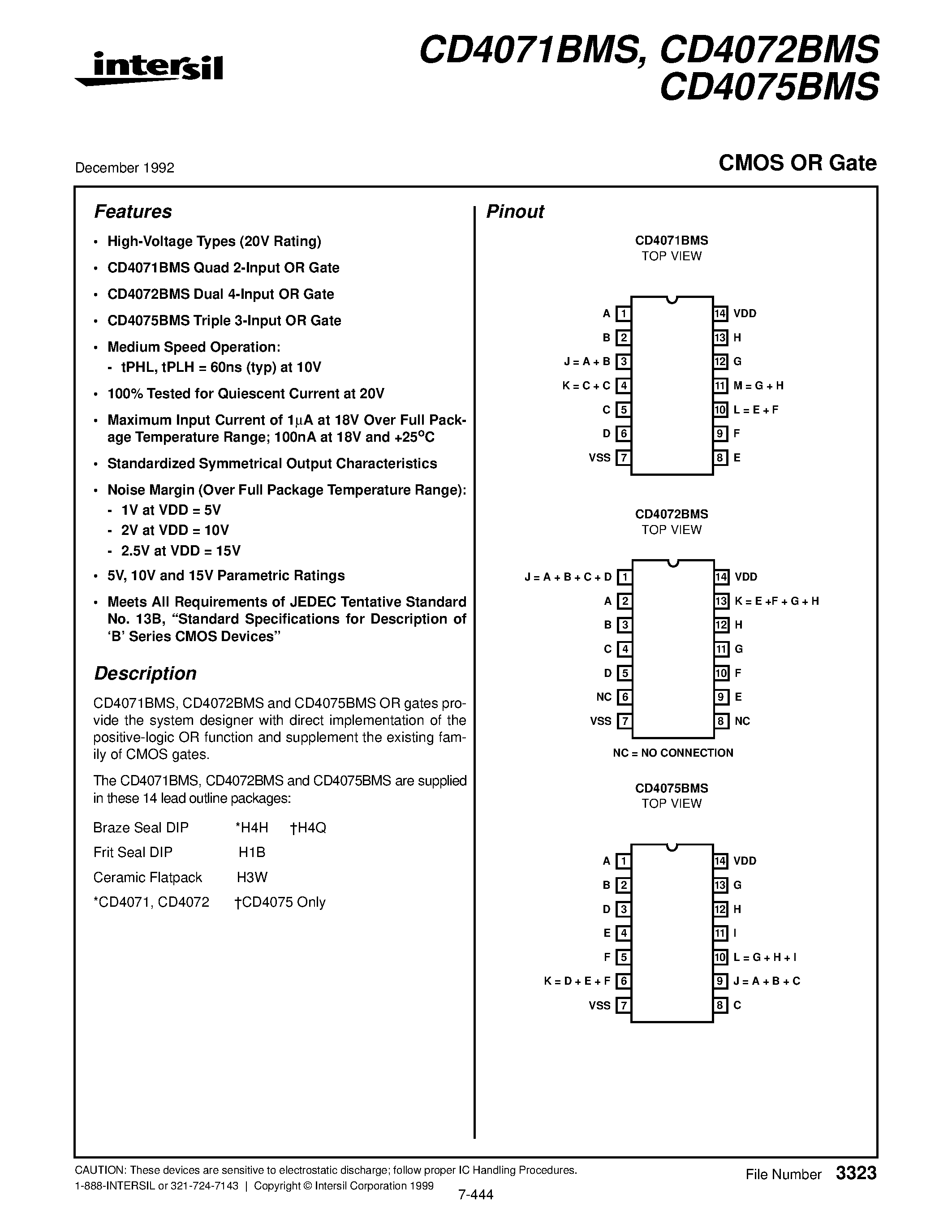 Cd4072 схема включения