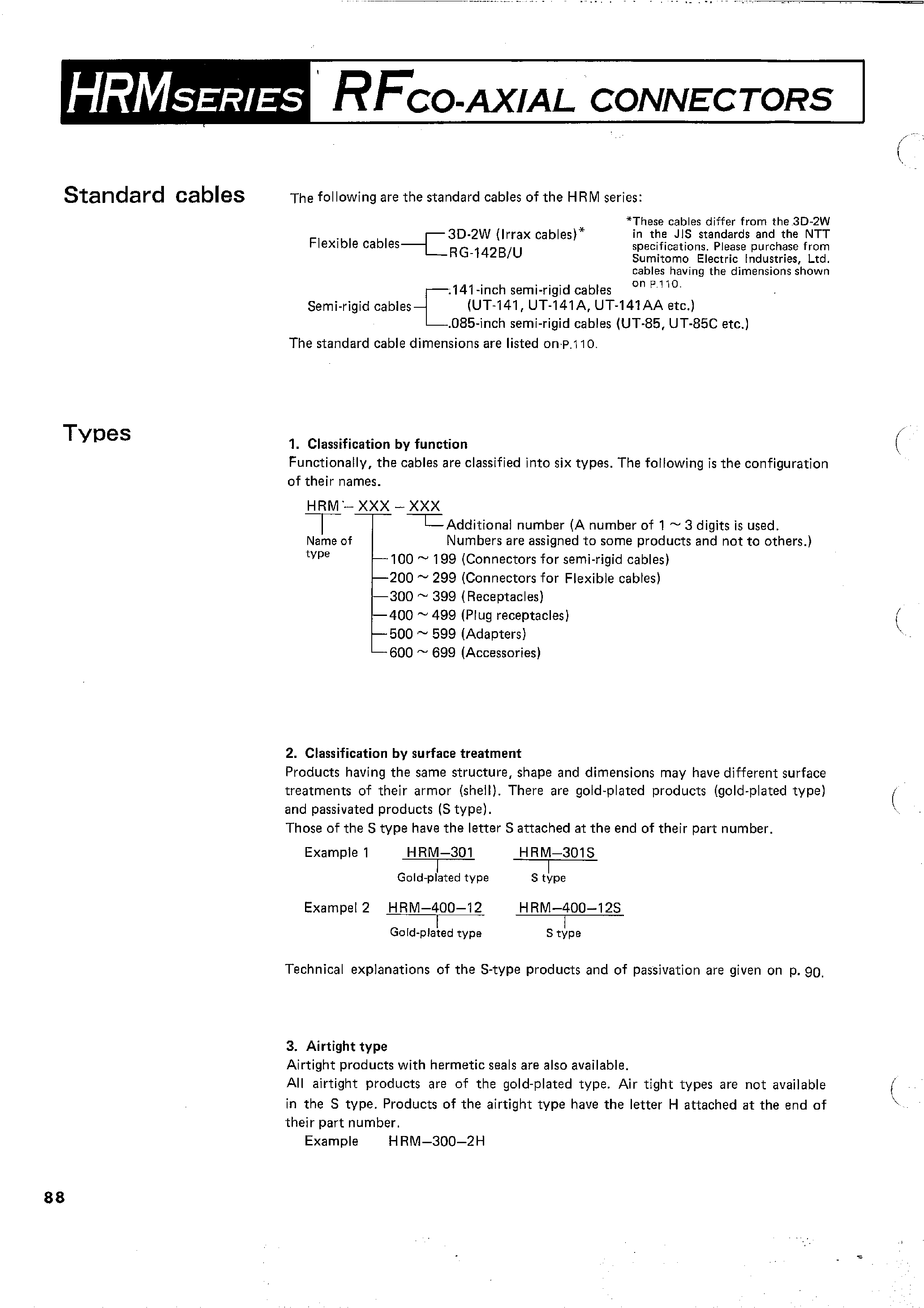 Datasheet HRM-200-4-C - RFCO-AXIAL CONNECTORS page 2