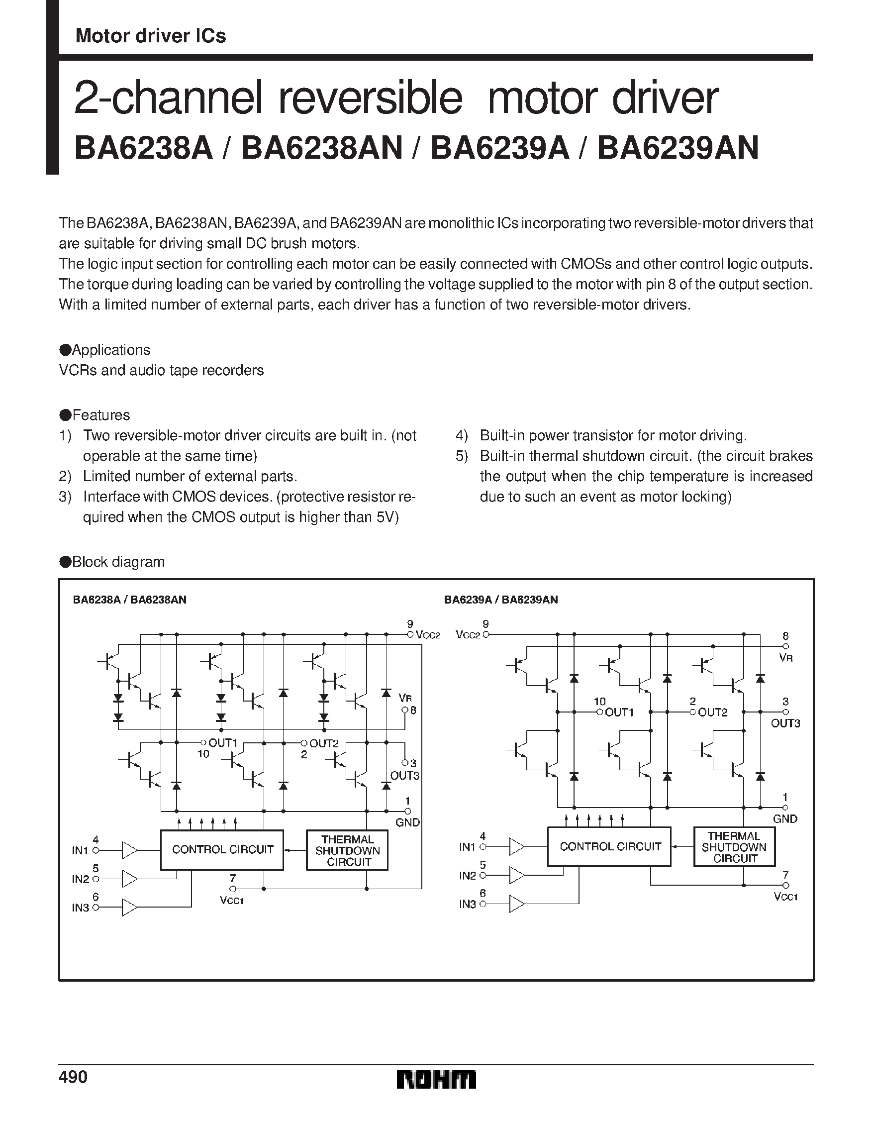 Ba6238a схема включения