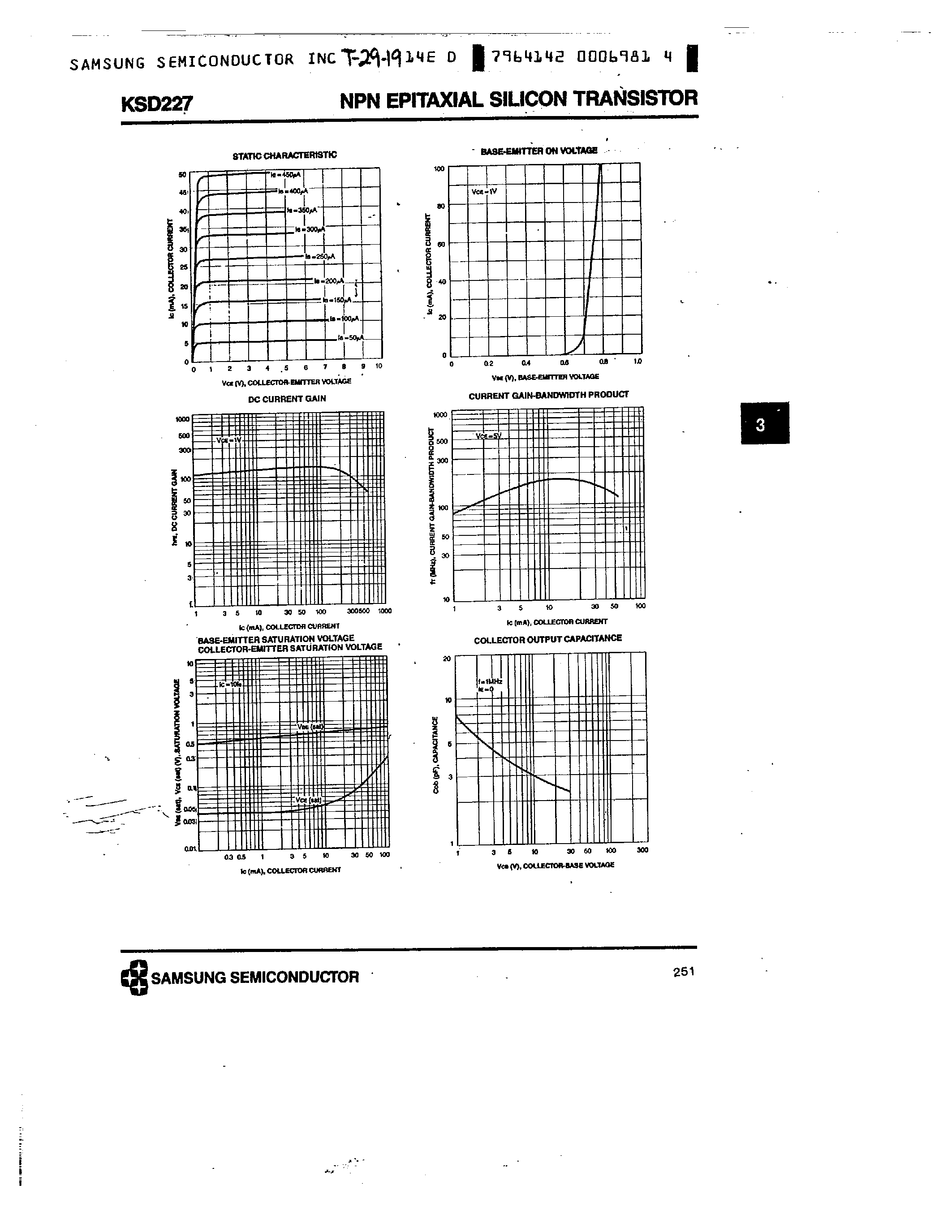 Даташит KSD227 - NPN (LOW FREQUENCY POWER AMPLIFIER) страница 2