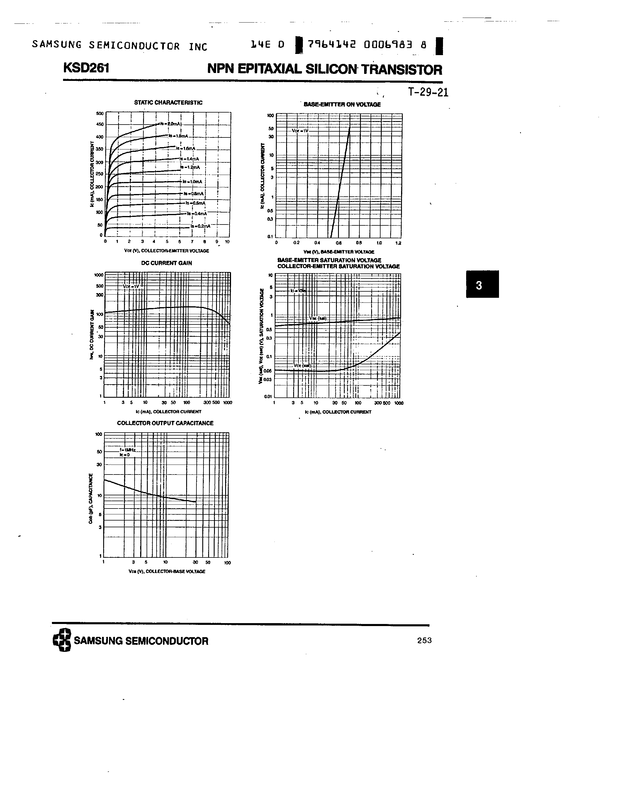 Даташит KSD261 - NPN (LOW FREQUENCY POWER AMPLIFIER) страница 2