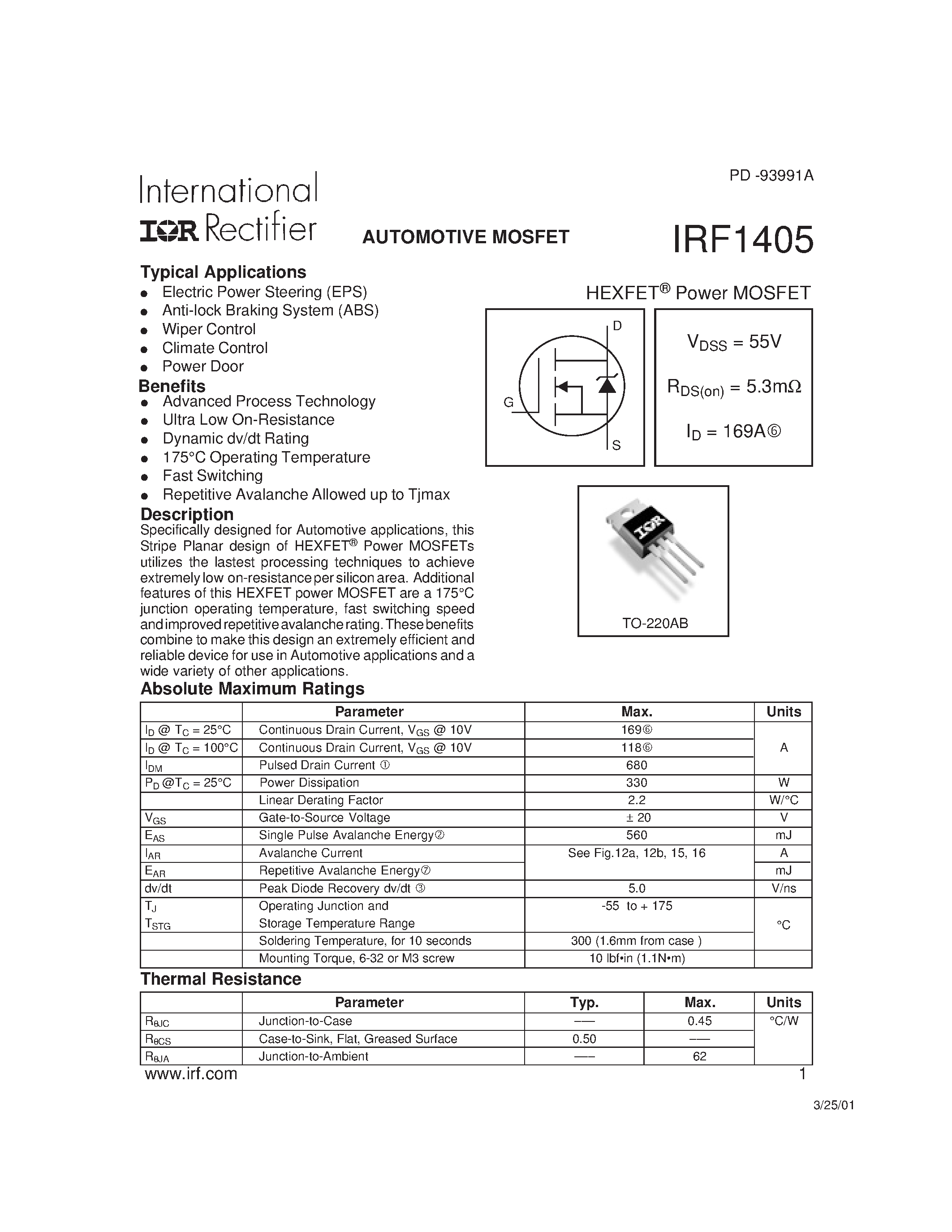 Irf9540npbf схема включения