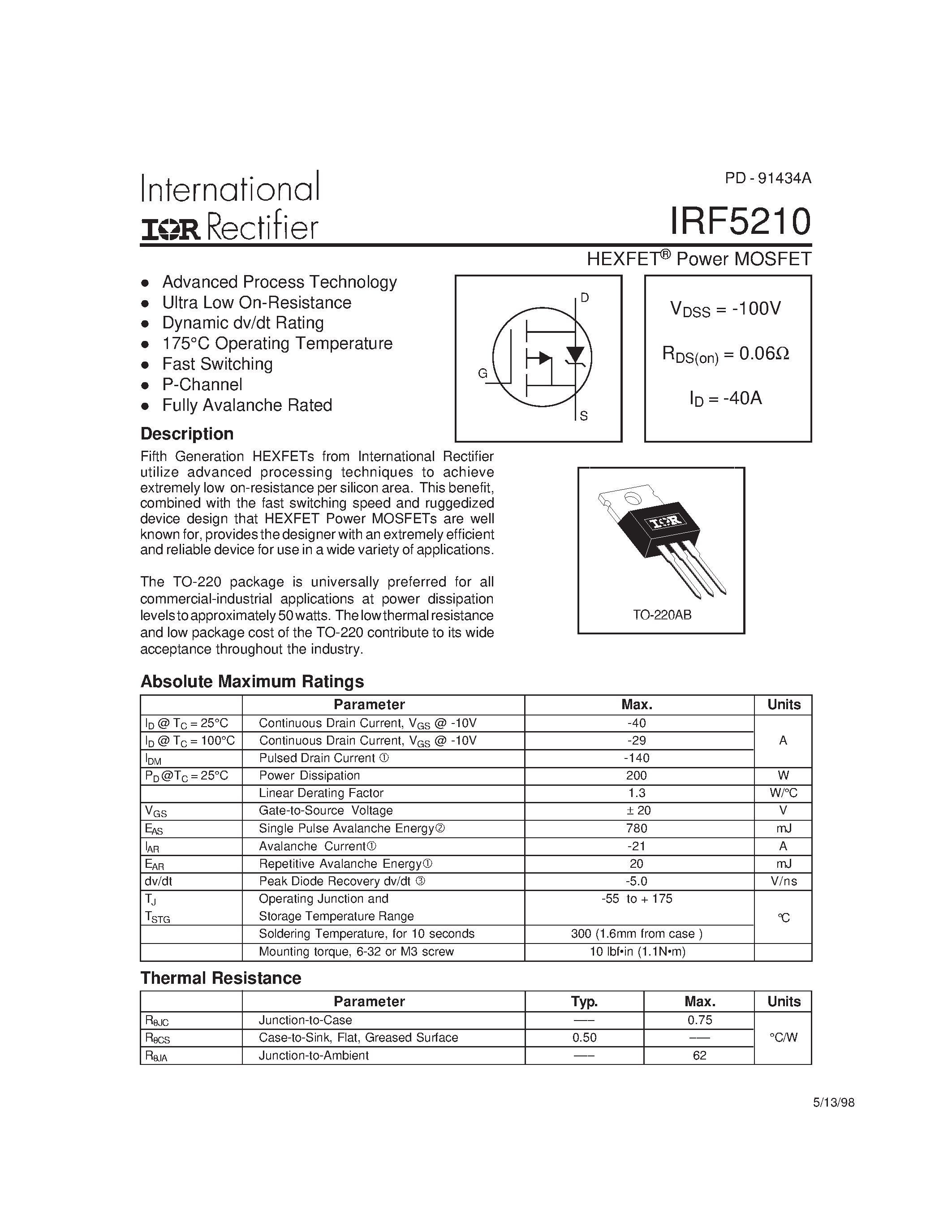 Irf840 схема включения