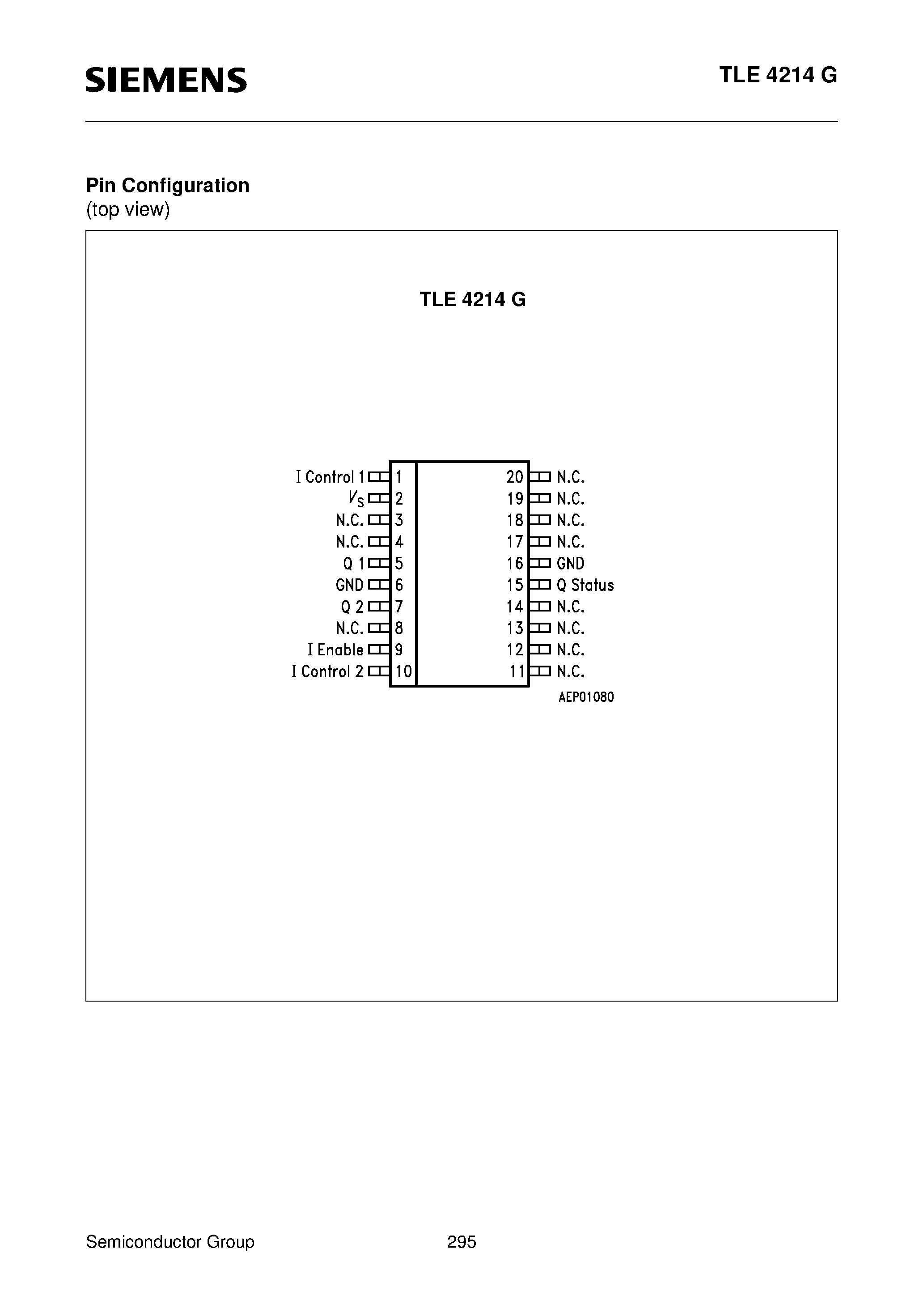 Даташит TLE4214G - Intelligent Double Low-Side Switch 2 x 0.5 A страница 2