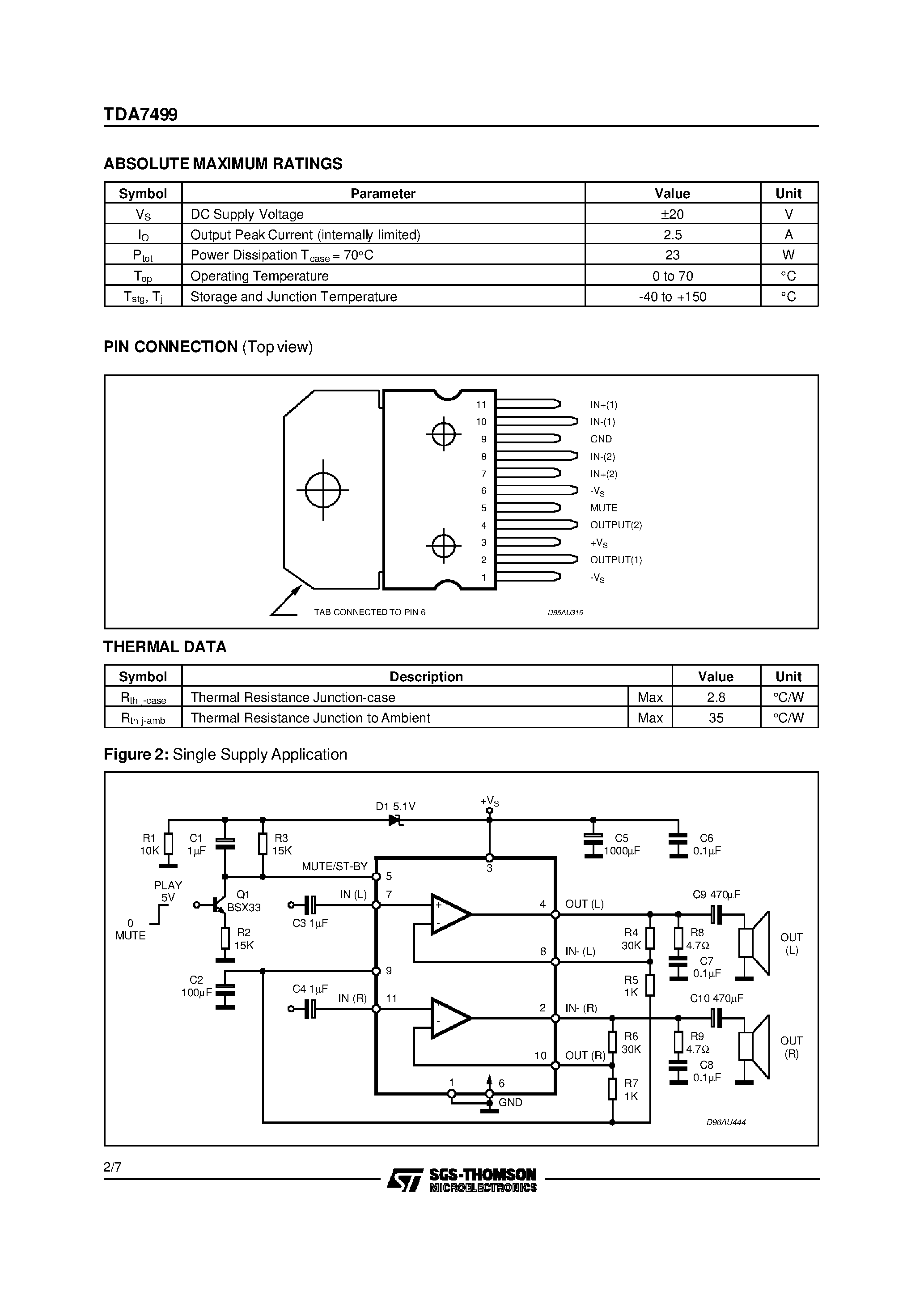 Tda8138a характеристики схема подключения