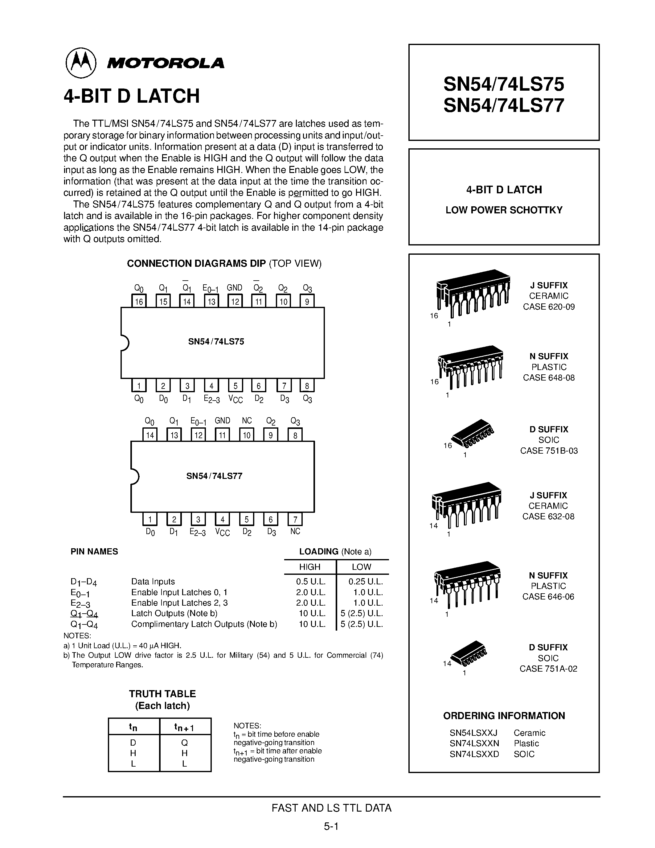 Datasheet pdf. Lm353 Datasheet. SN 72733 N Datasheet. BS 77 Datasheet. Quad 2-input Multiplex w/Storage.