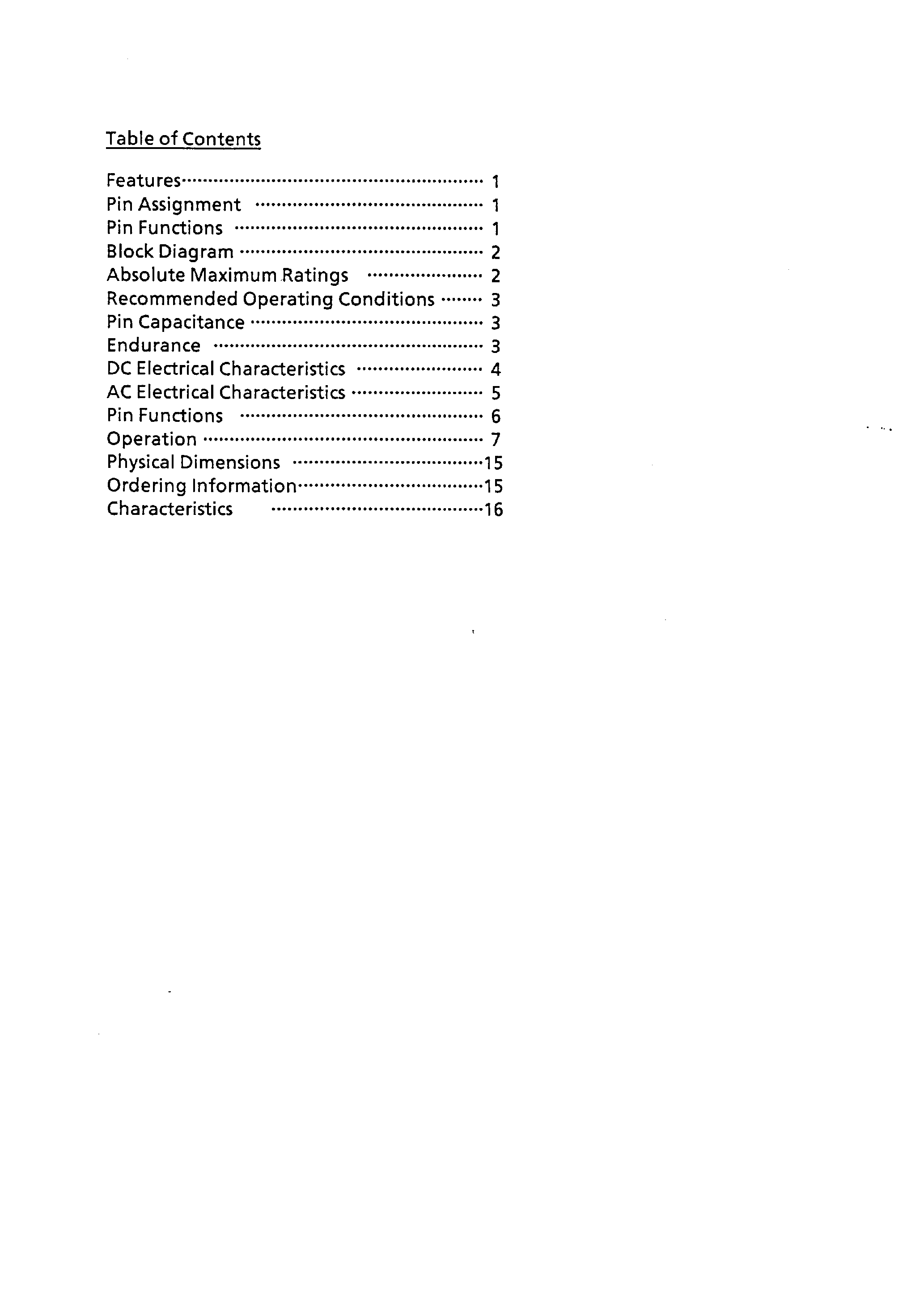 Datasheet S-24C01 - CMOS 2-WIRED SERIAL EEPROM page 1