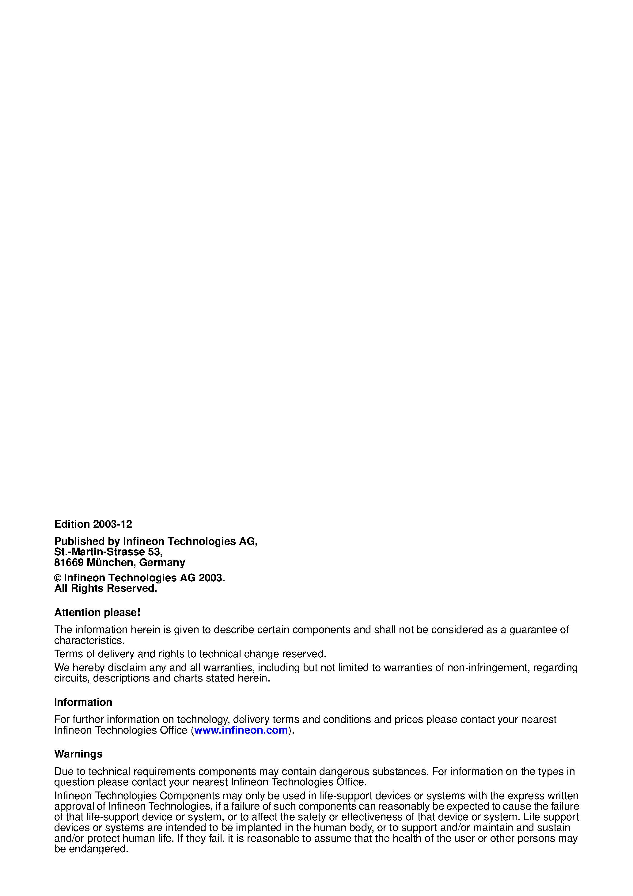 Datasheet HYS64D128021HBDL-5-B - 200-Pin Small Outline Dual-In-Line Memory Modules page 2