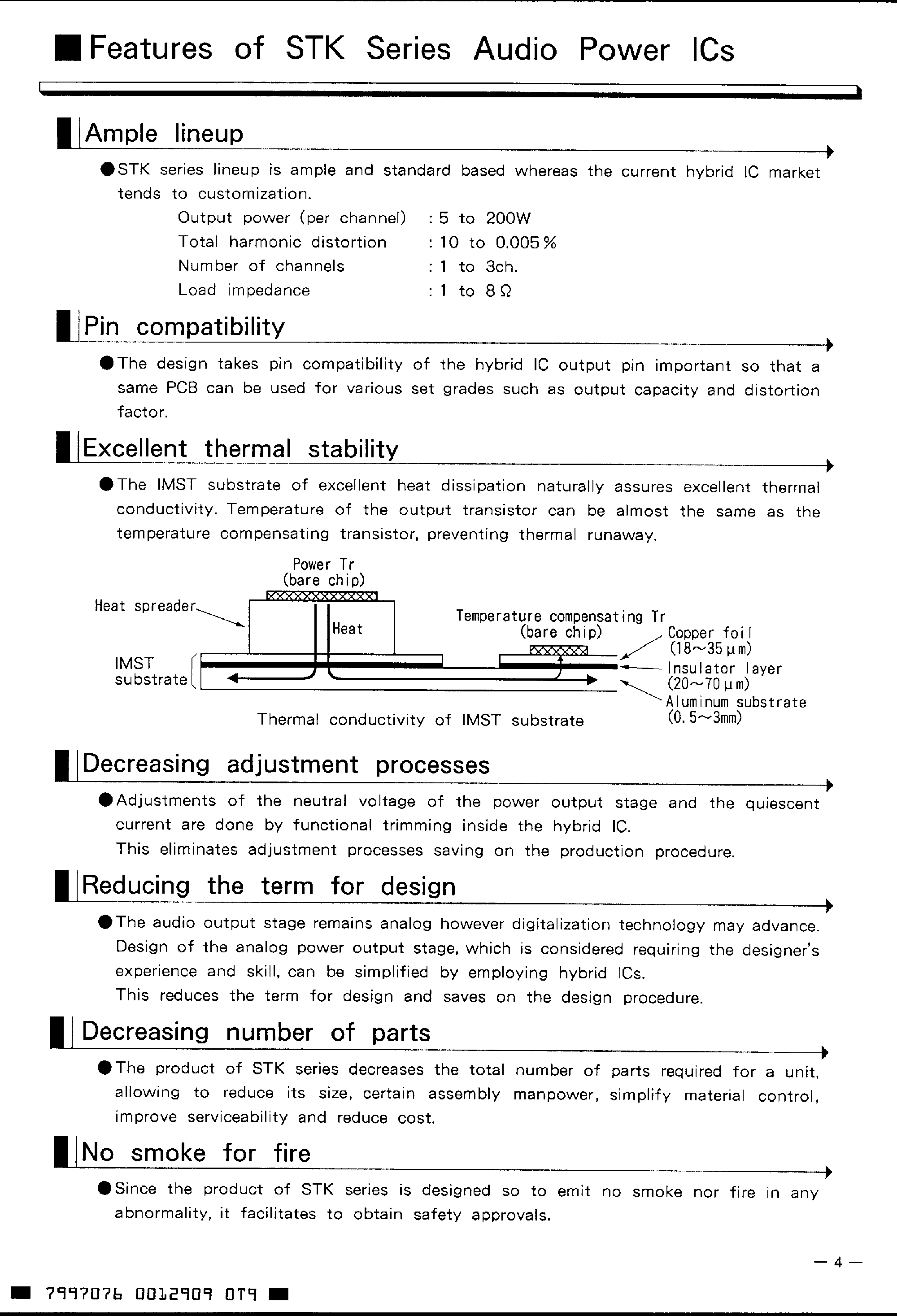 Datasheet STK4392 - Audio Power IC page 2