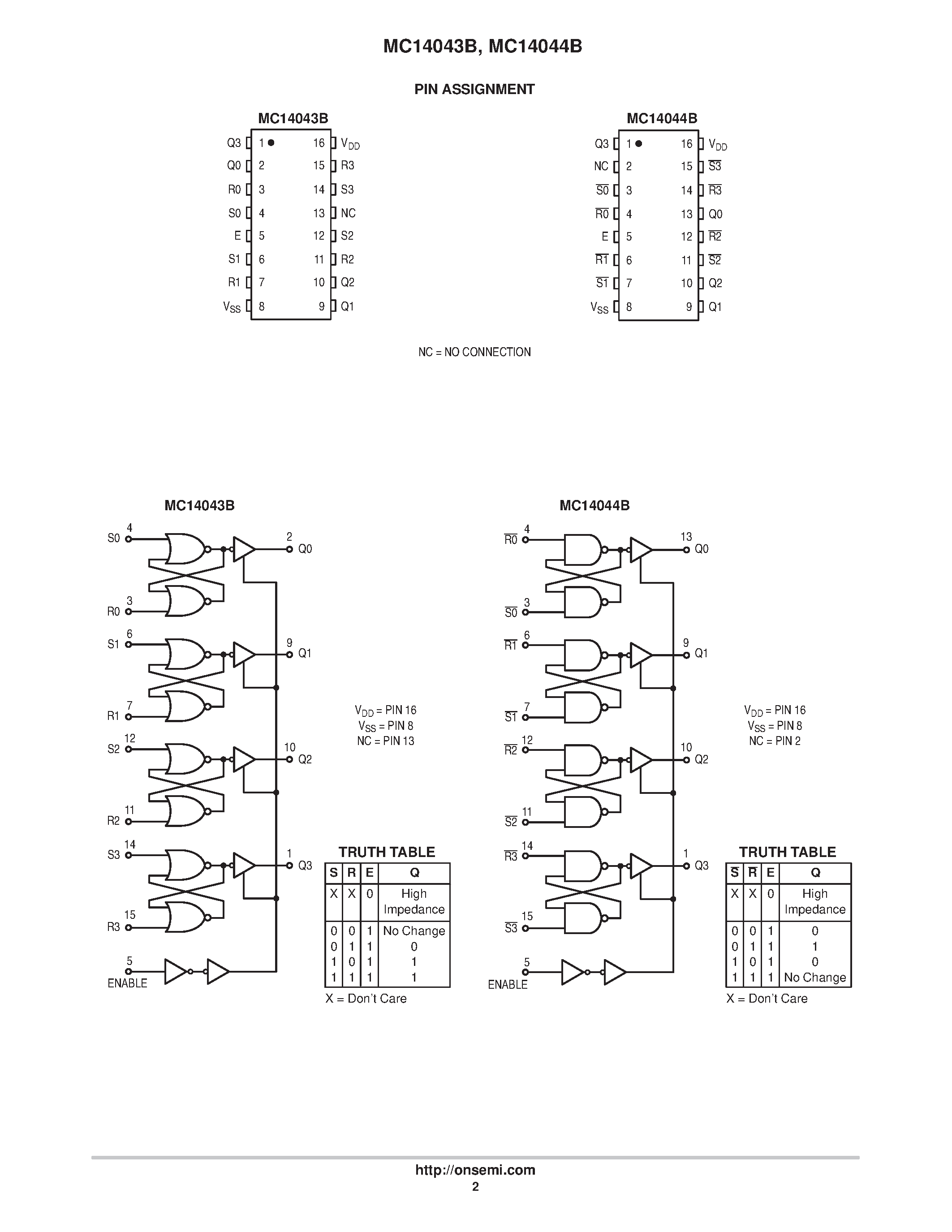 Mc14011bcp схема включения