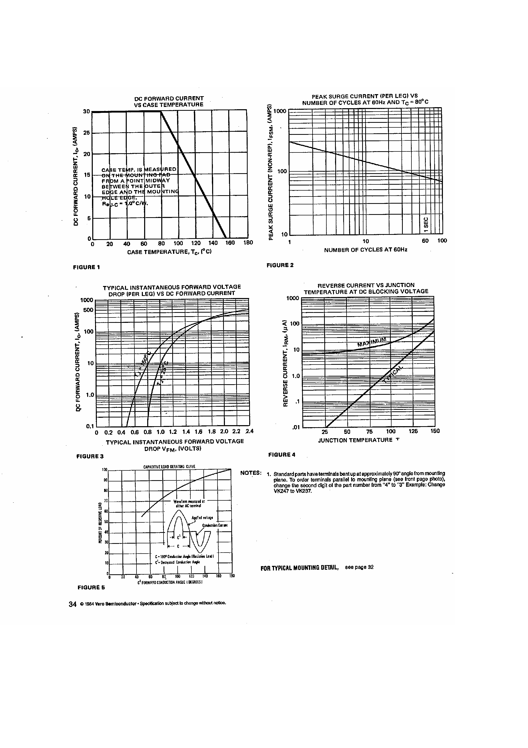 Datasheet VK648 - 30 Amp Epoxy Vridge Rectifiers page 2