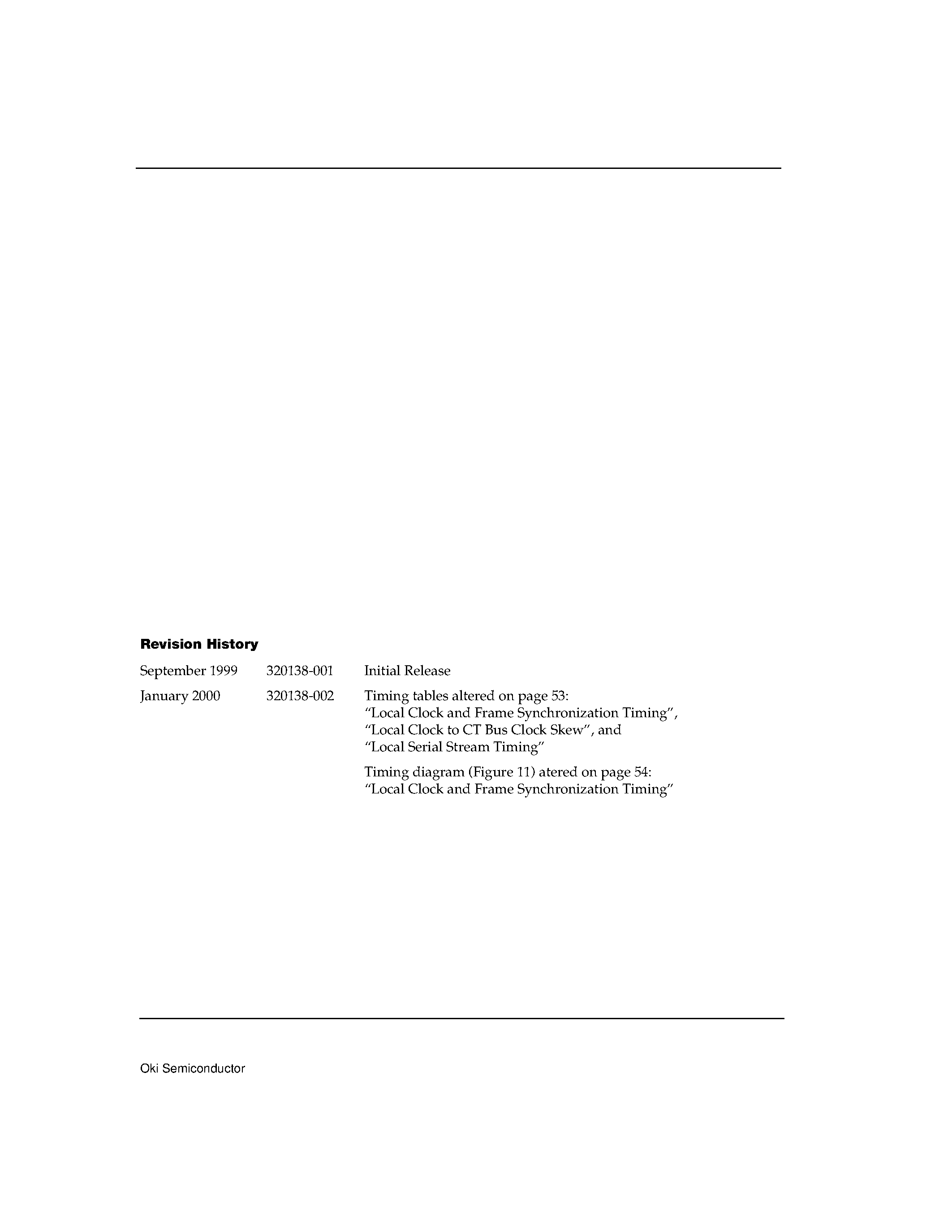 Даташит ML53612 - 64-Channel Full Duplex H.100/H.110 CT Bus System Interface and Time-Slot Interchange страница 2