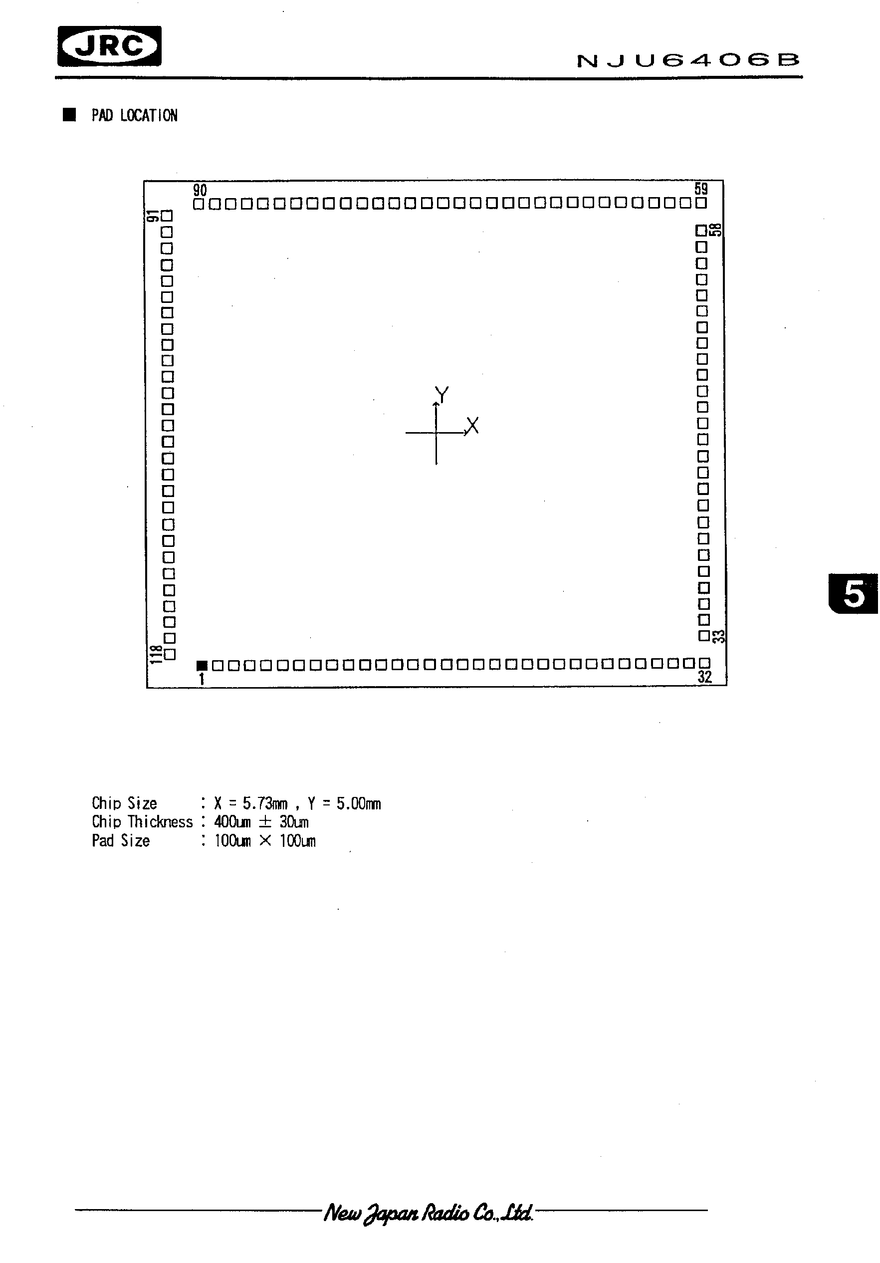 Даташит NJU6406B - 24-CHARACTER 2-LINE DOT MATRIX LCD CONTROLLER DRIVER страница 2