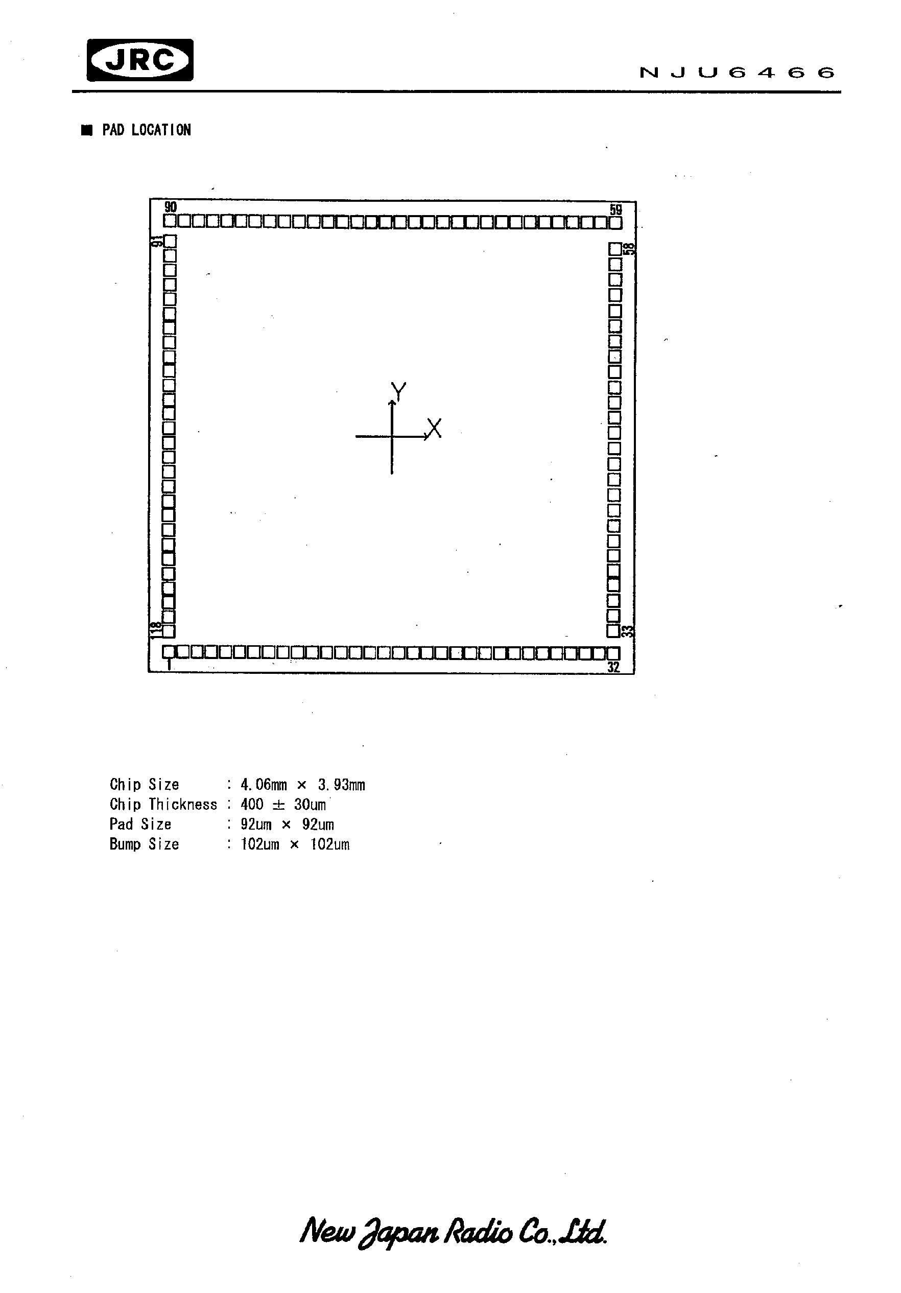 Даташит NJU6466 - 24-CHARACTER 2-LINE DOT MATRIX LCD CONTROLLER DRIVER страница 2