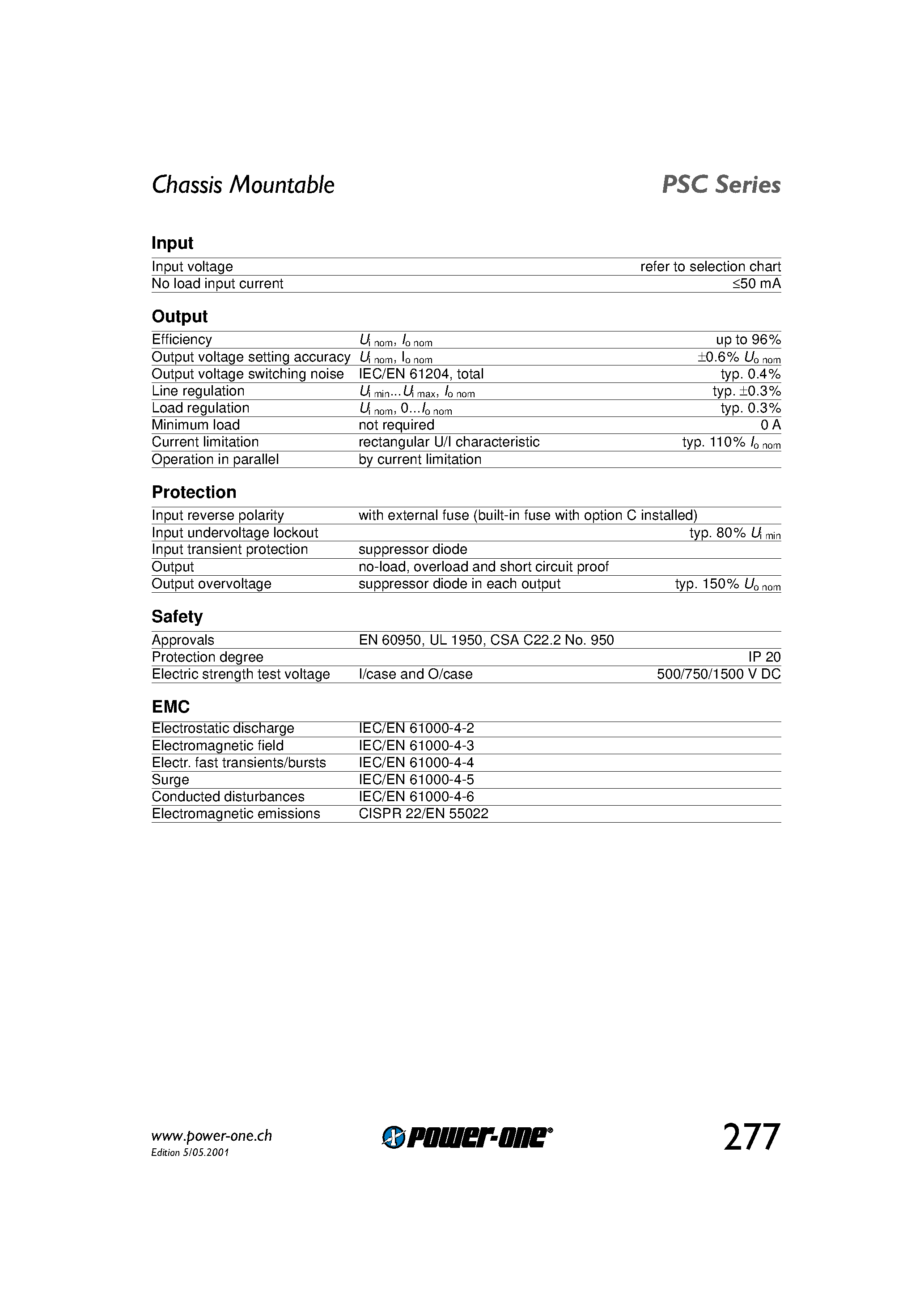 Даташит PSC249-2 - 6...12 A Switching Regulators страница 2