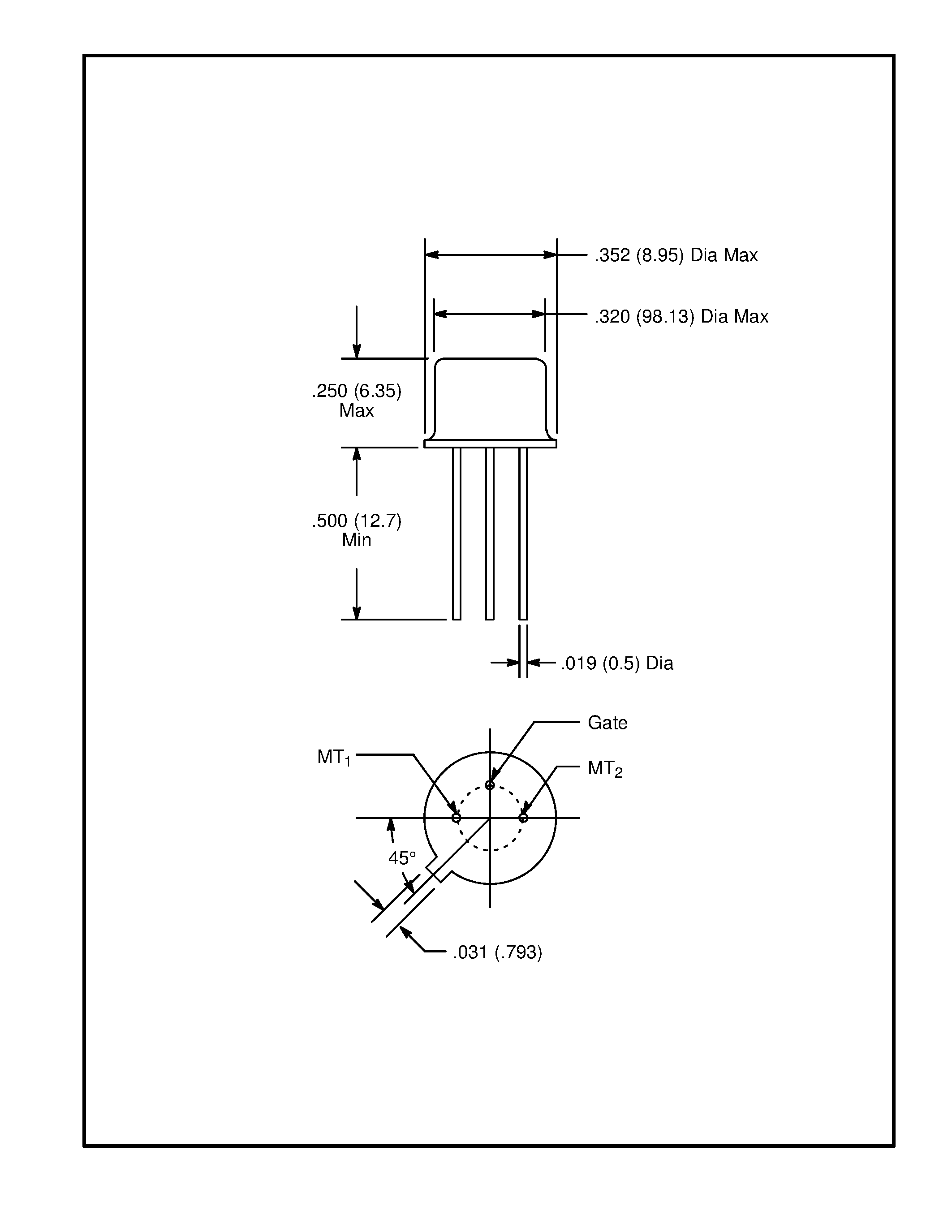 Даташит NTE5640 - TRIAC / 2.5A страница 2