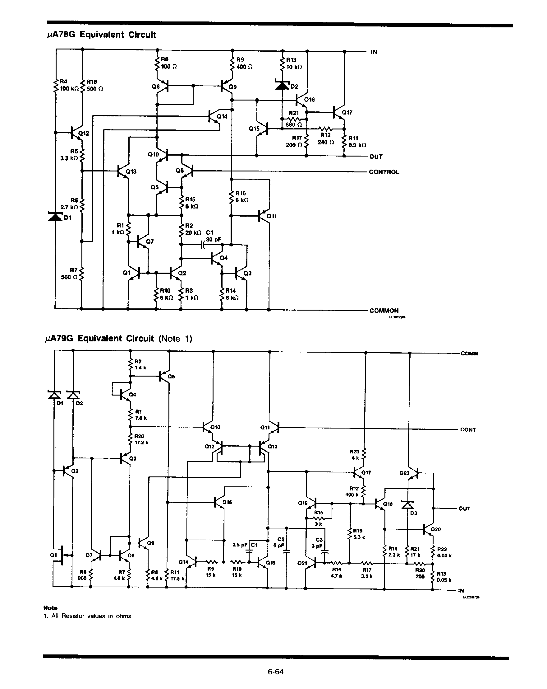 Datasheet UA79G - 4 Treminal Adjustable Voltage Regulators page 2