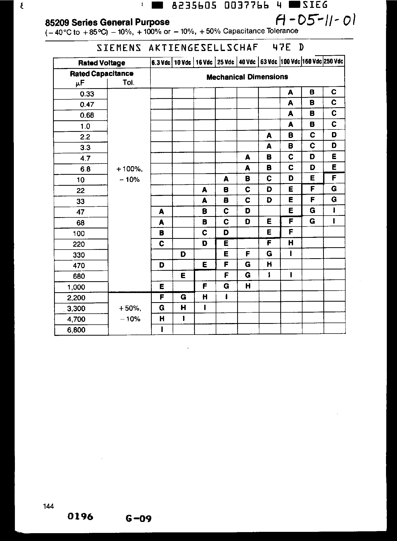 Даташит 6800 - Capacitor страница 2