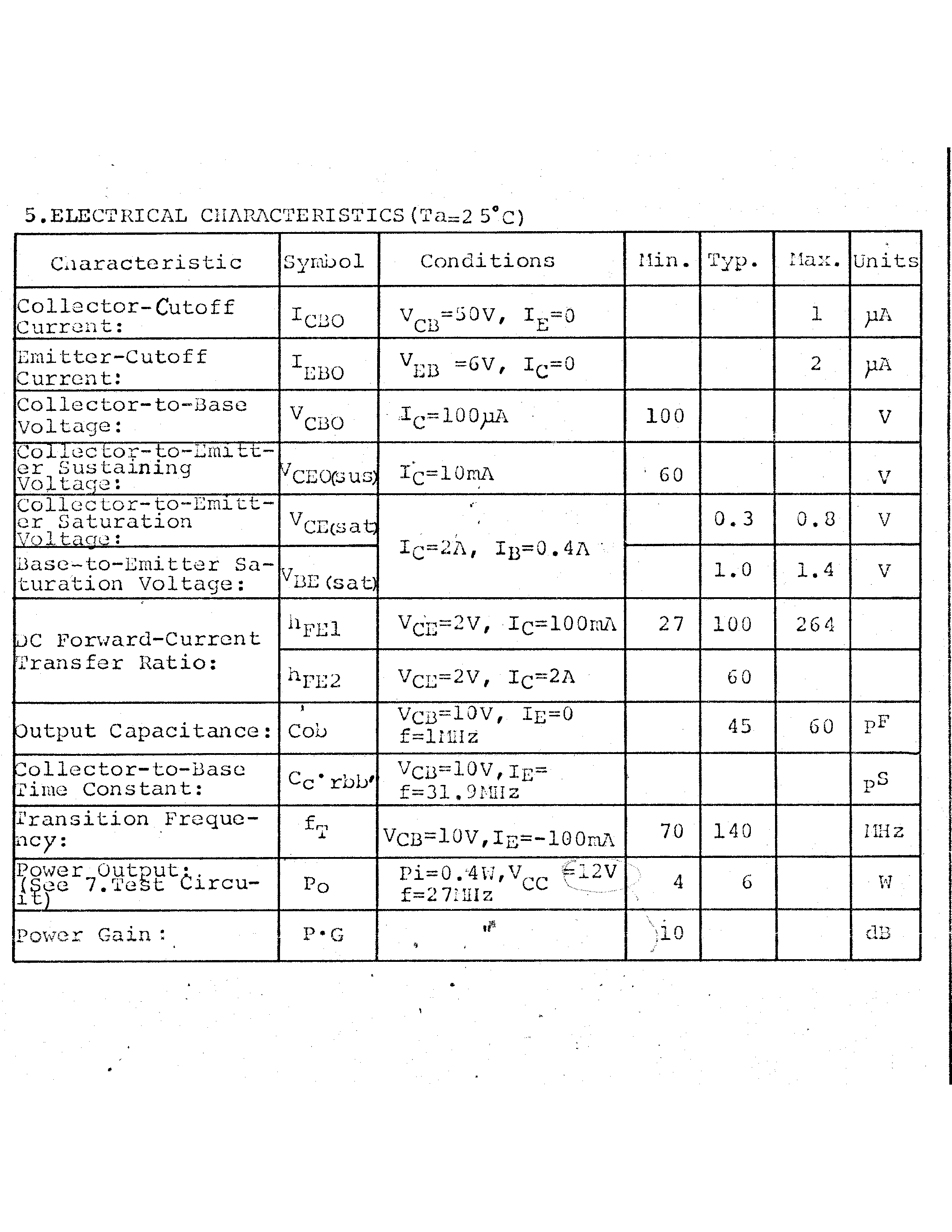 Даташит 2SC1816 - SPECIFICATION TRANSISTORSS / DIODES страница 2