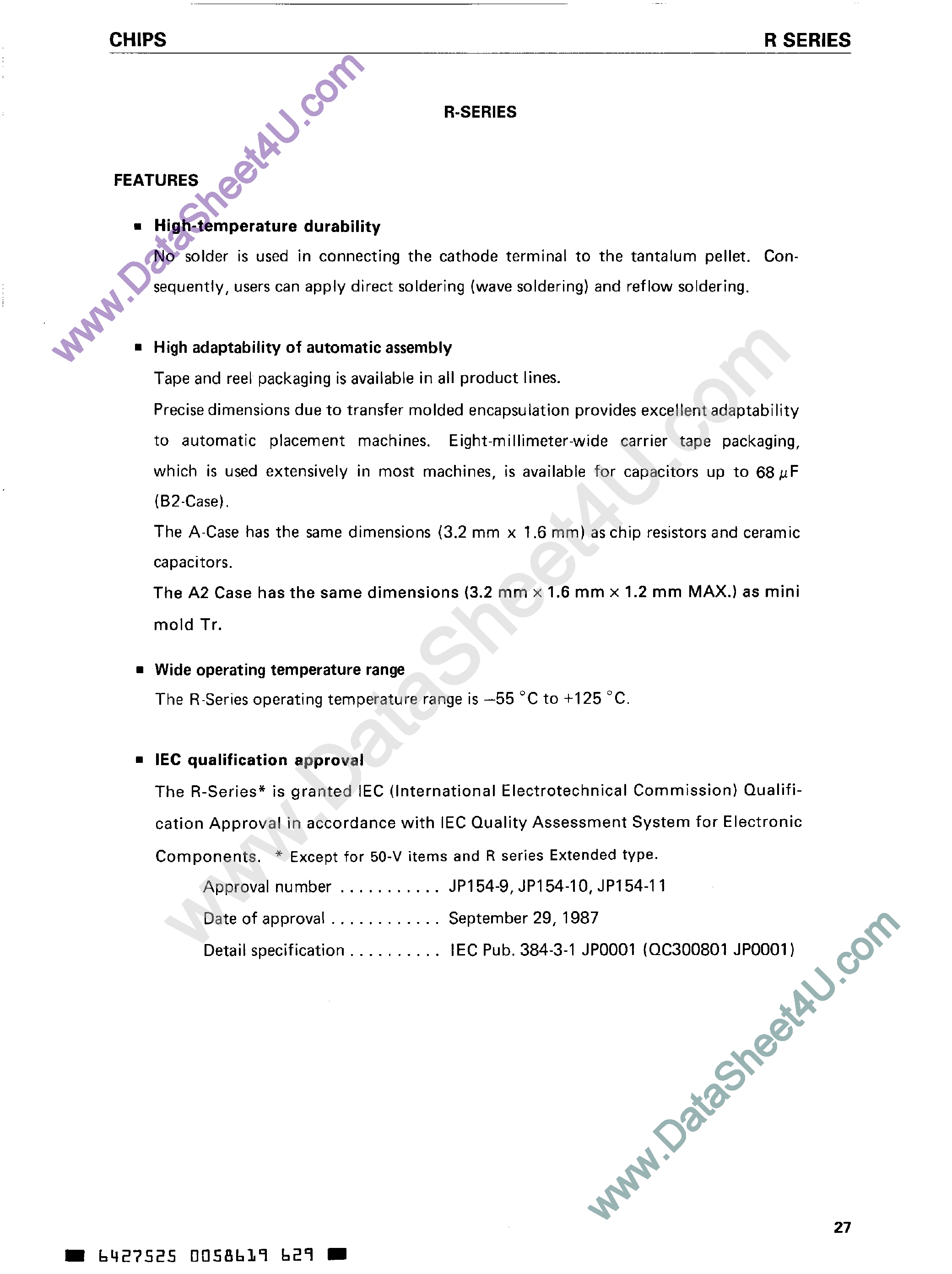 Datasheet NRAxxxx - Chip R Series page 1