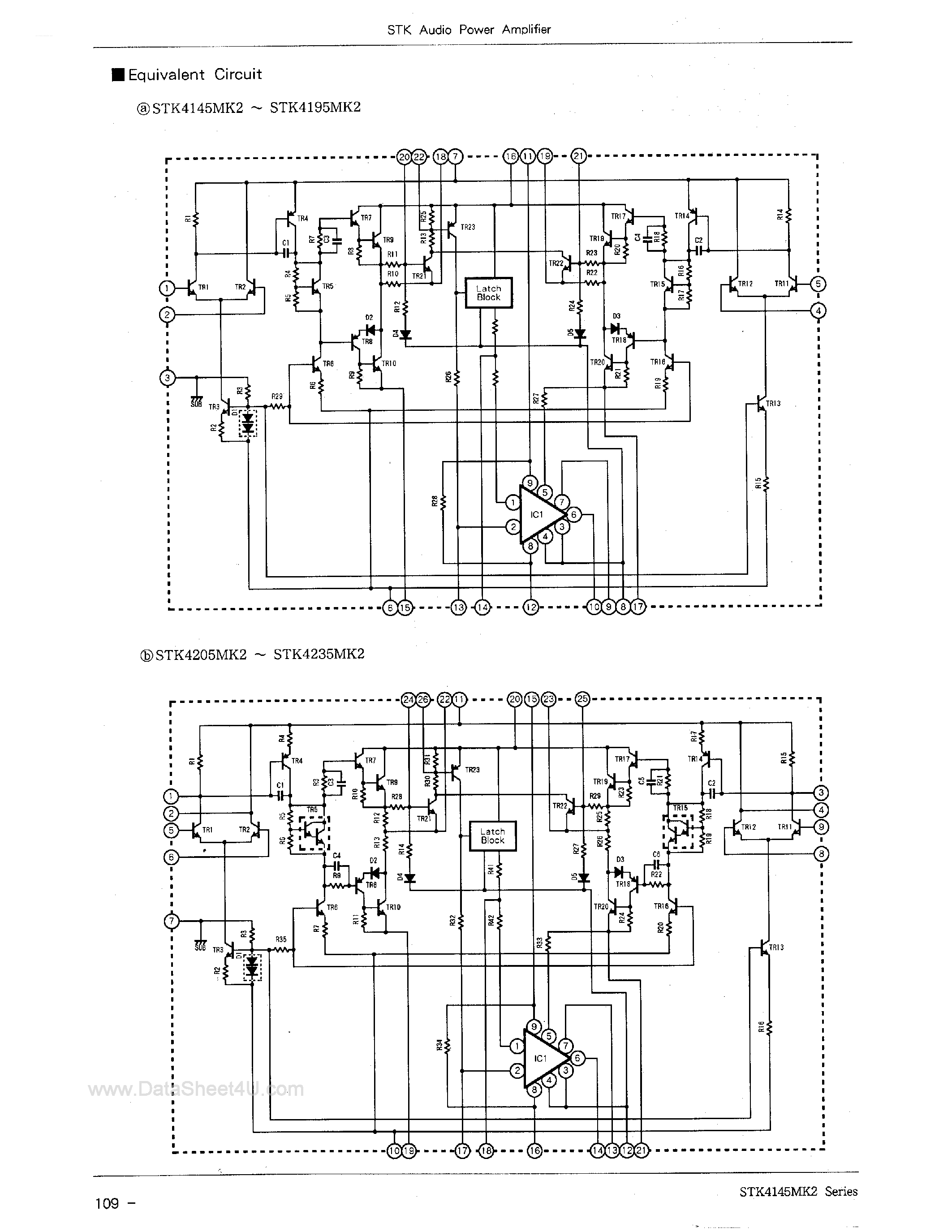 Datasheet STK4235MK2 - STK Audio Power Amplifier page 2