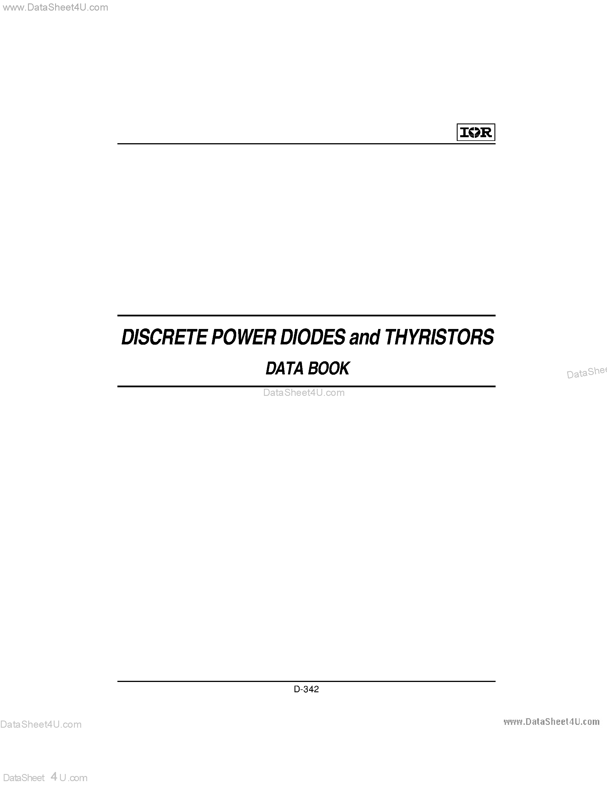 Datasheet ST780C - PHASE CONTROL THYRISTORS Hockey Puk Version page 1