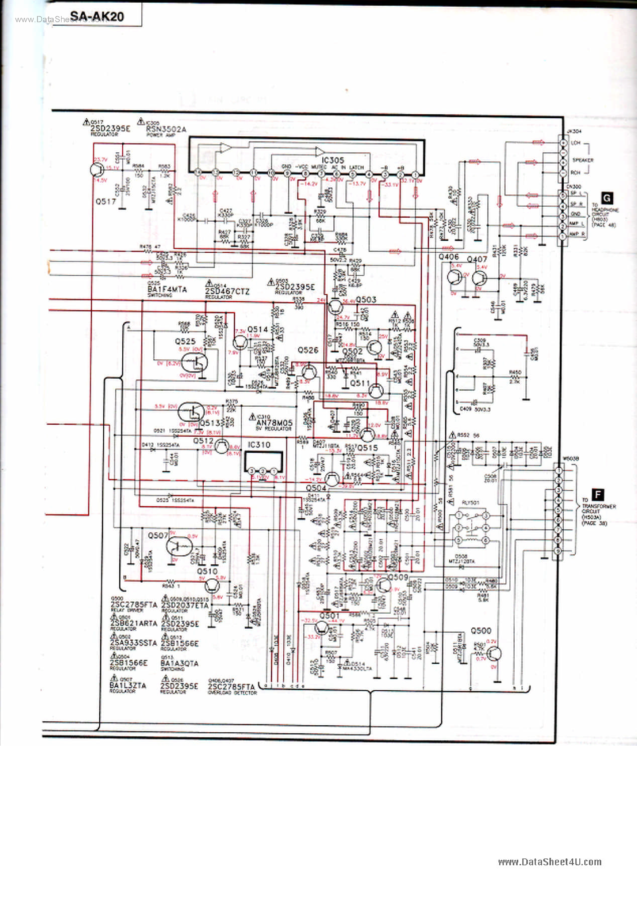 Схема panasonic sa ak340