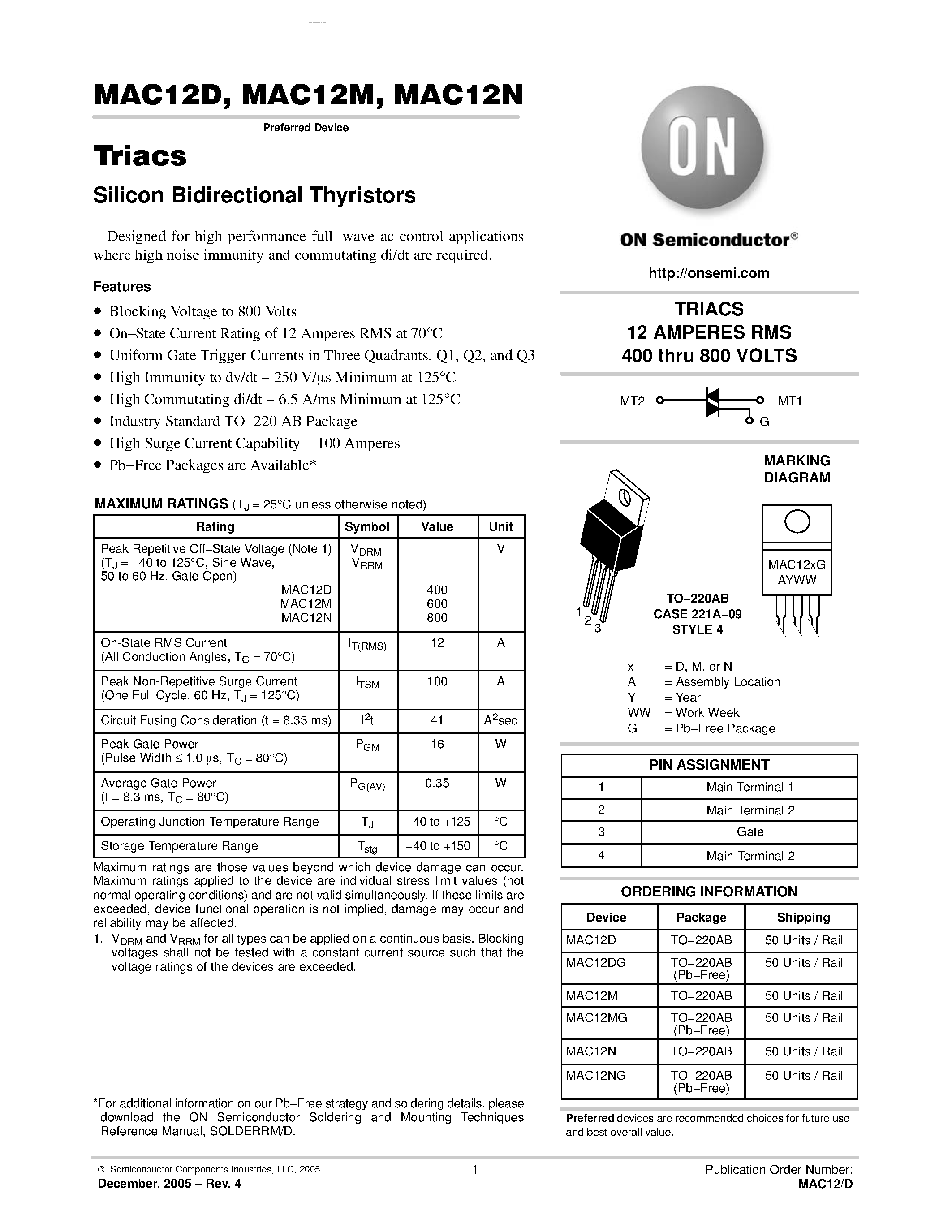 Mac 12. Симистор mac12n аналоги. Mac12n характеристики. Mac12mg Datasheet. 06ng Datasheet.