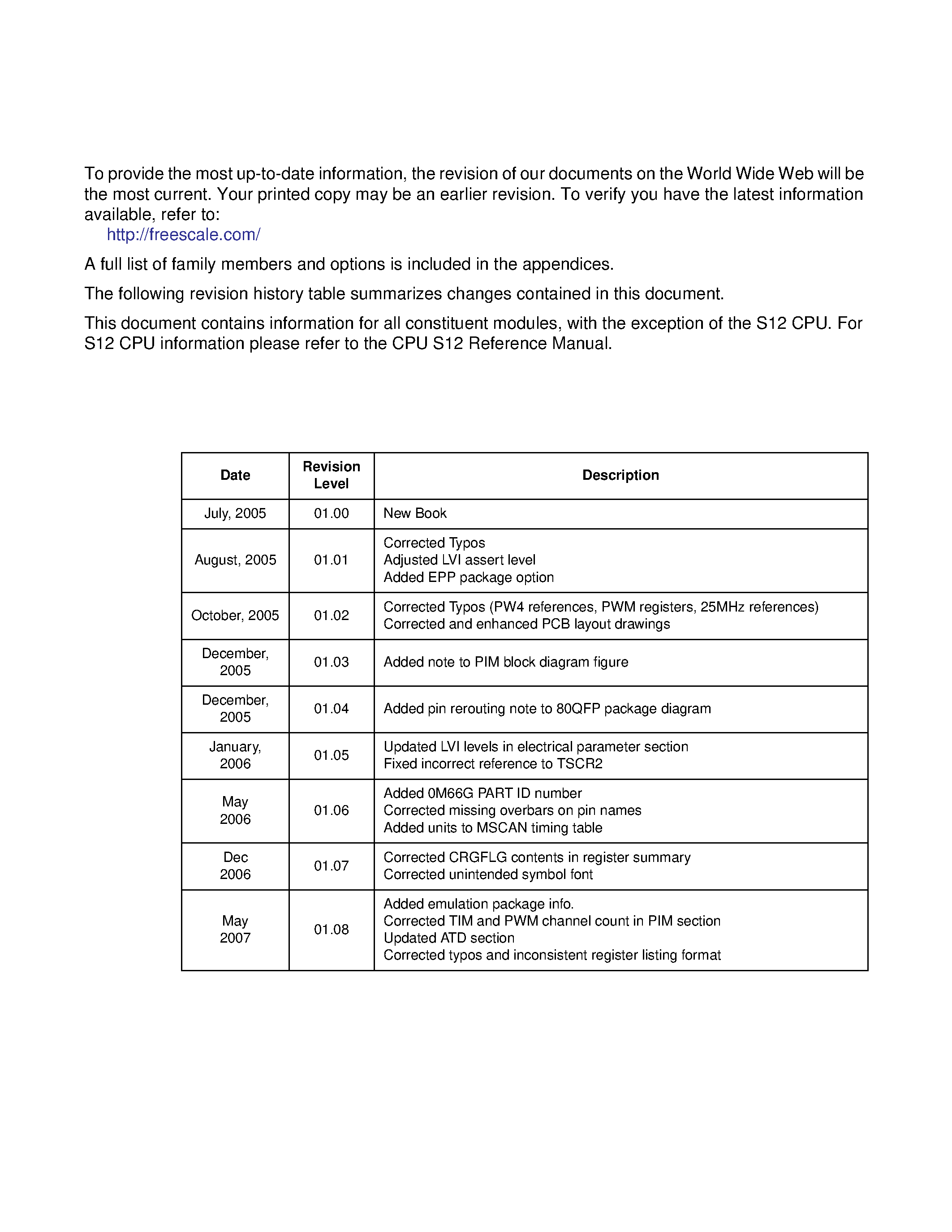 Datasheet MC9S12Q128 - Microcontrollers page 2