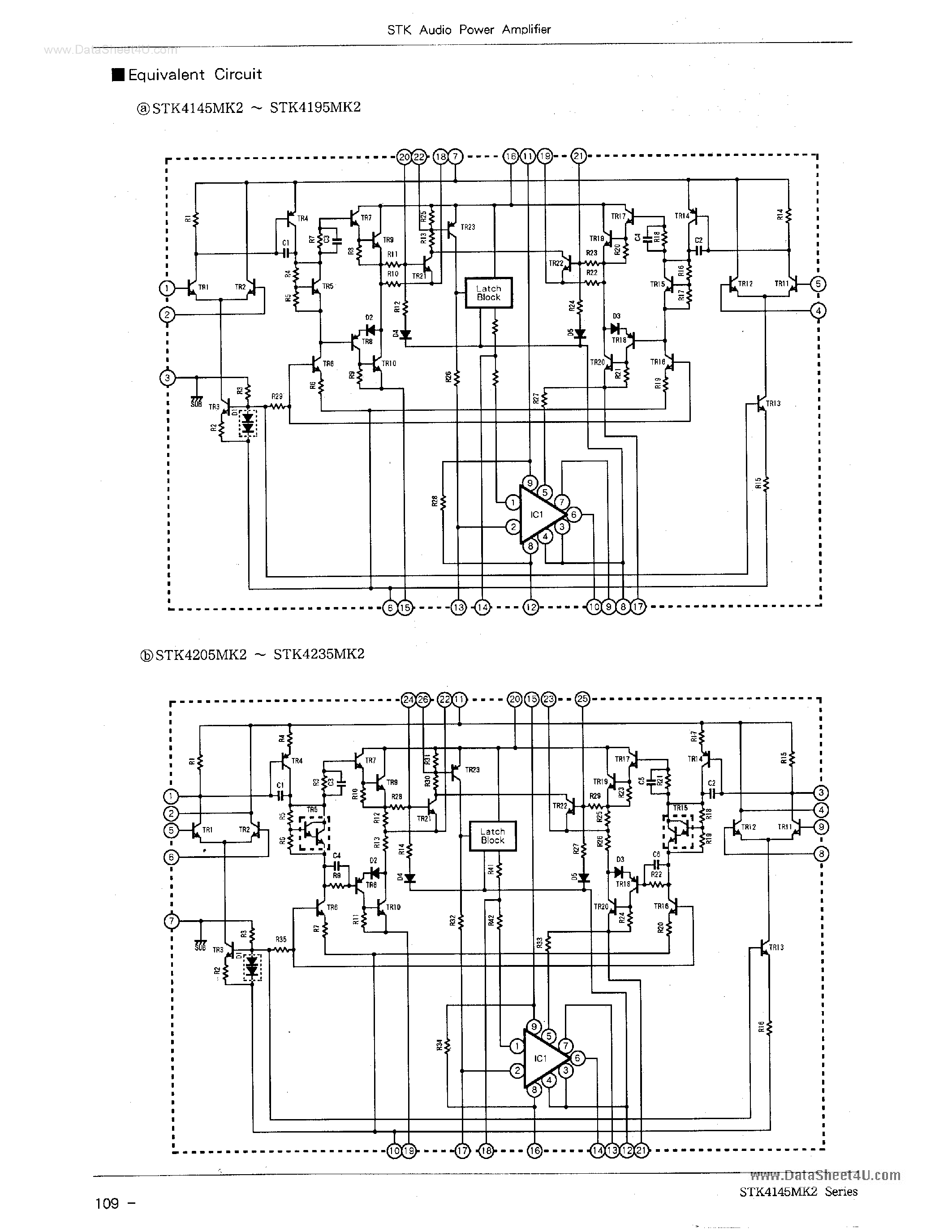 Datasheet STK4145MK2 - STK Audio Power Amplifier page 2