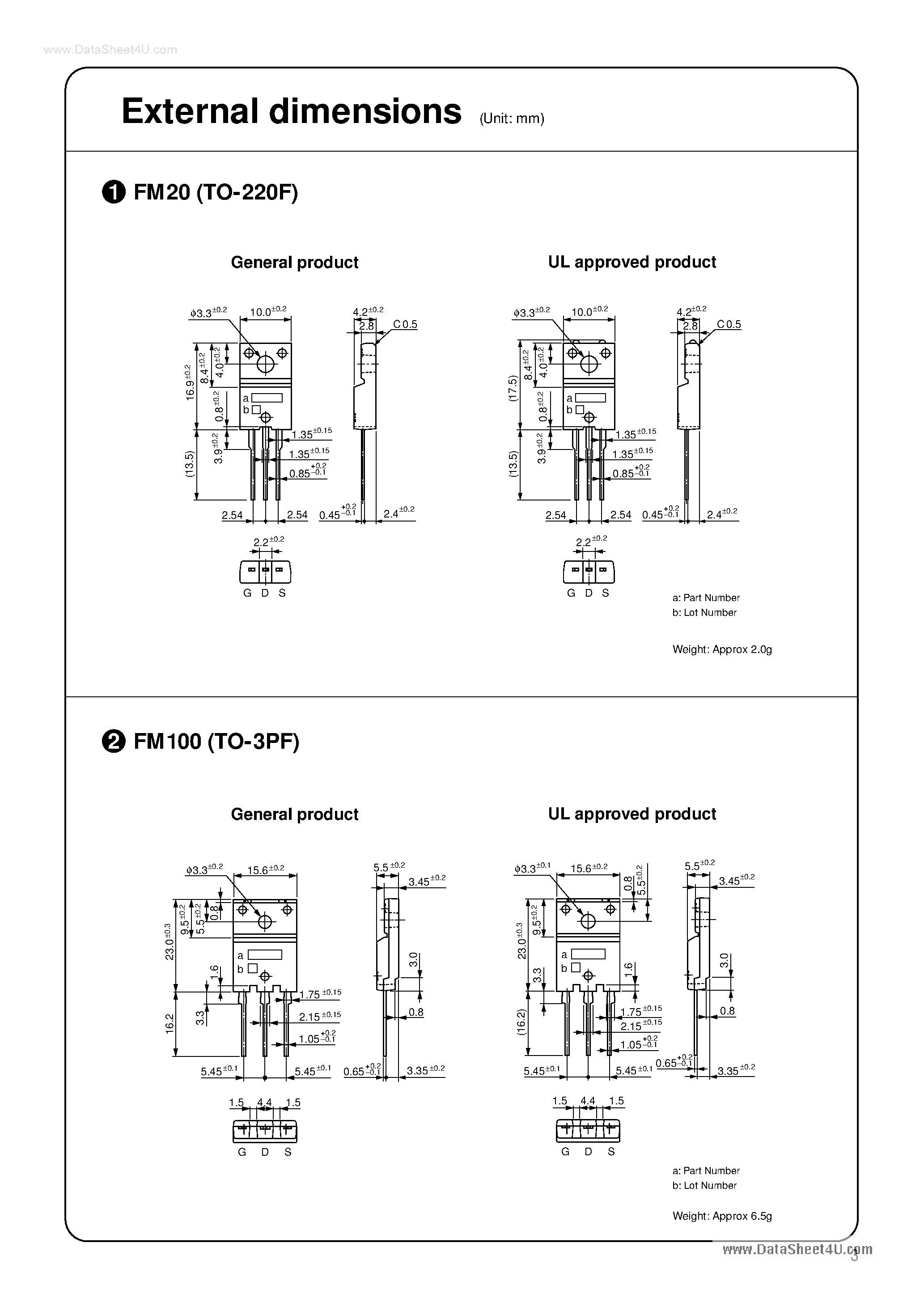 Datasheet 2SK2943 - Power MOSFETs page 2