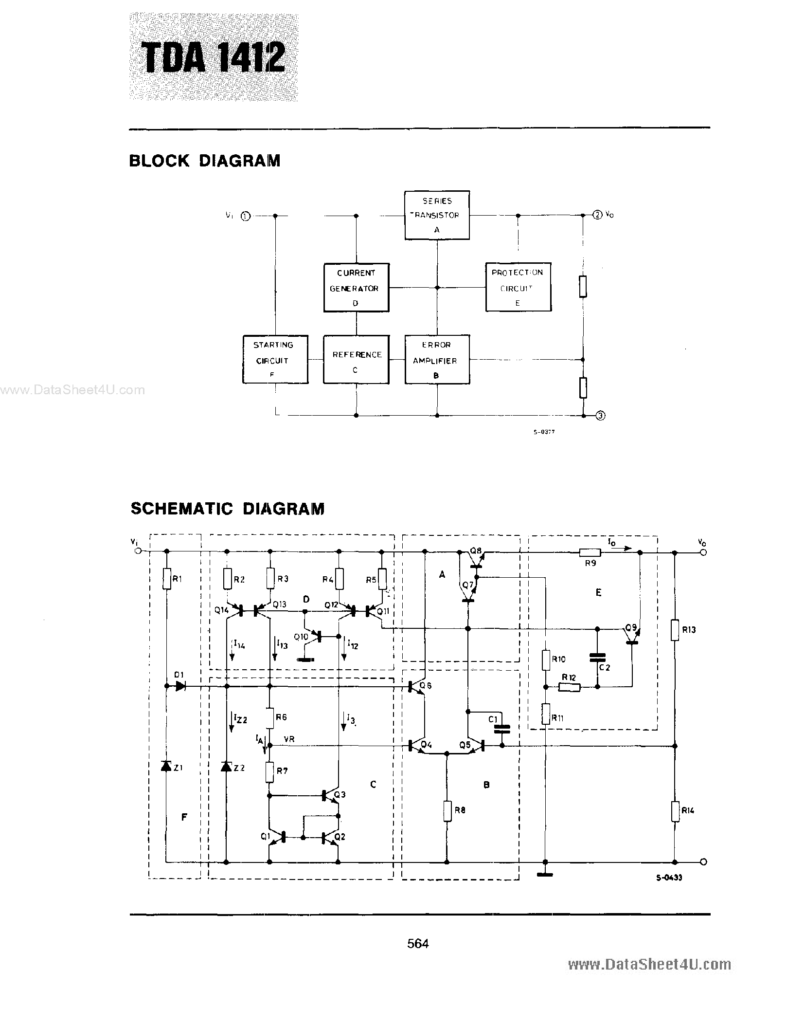 Datasheet TDA1412 - 12V Voltage Regulator page 2