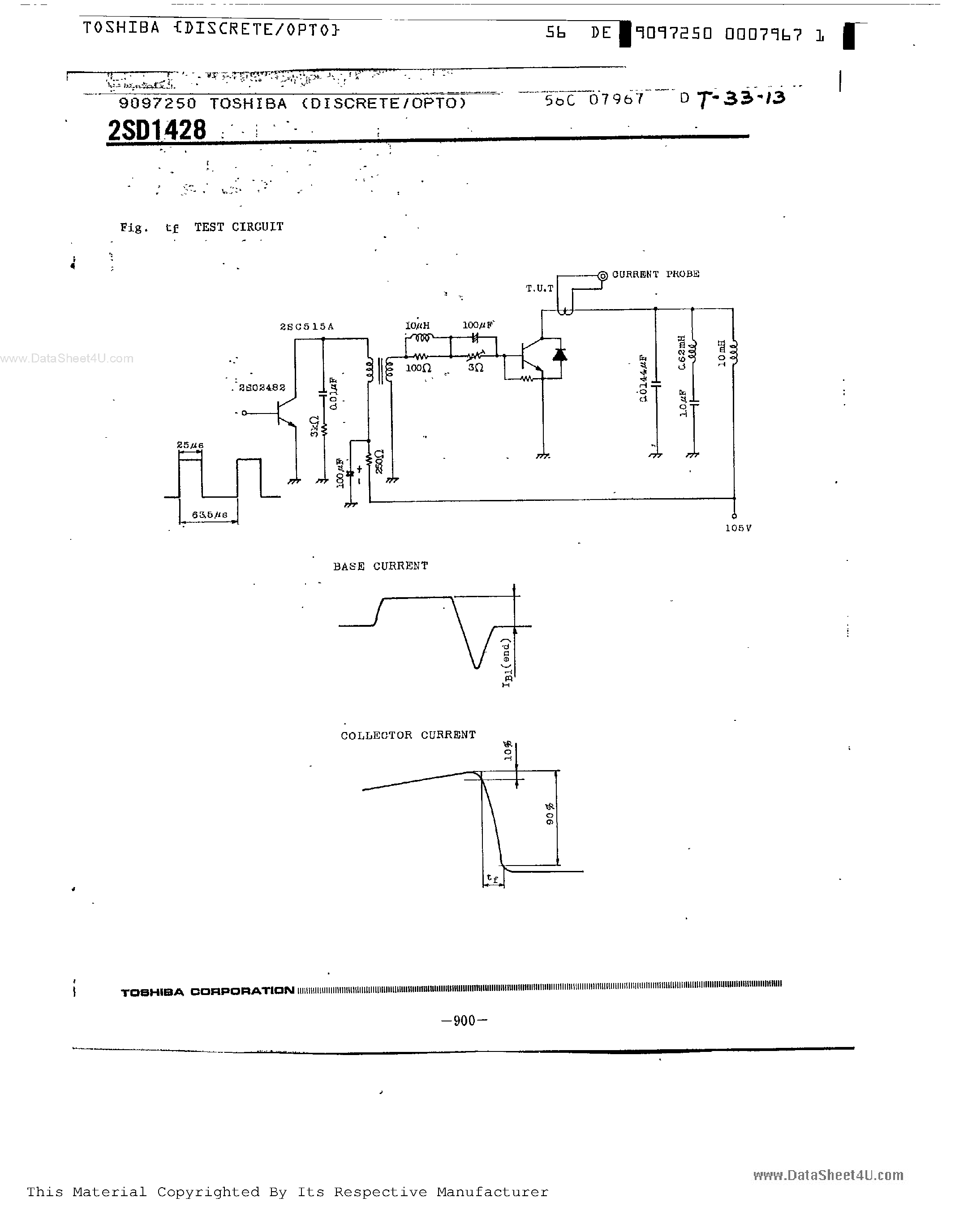 Datasheet D1428 - Search -----> 2SD1428 page 2