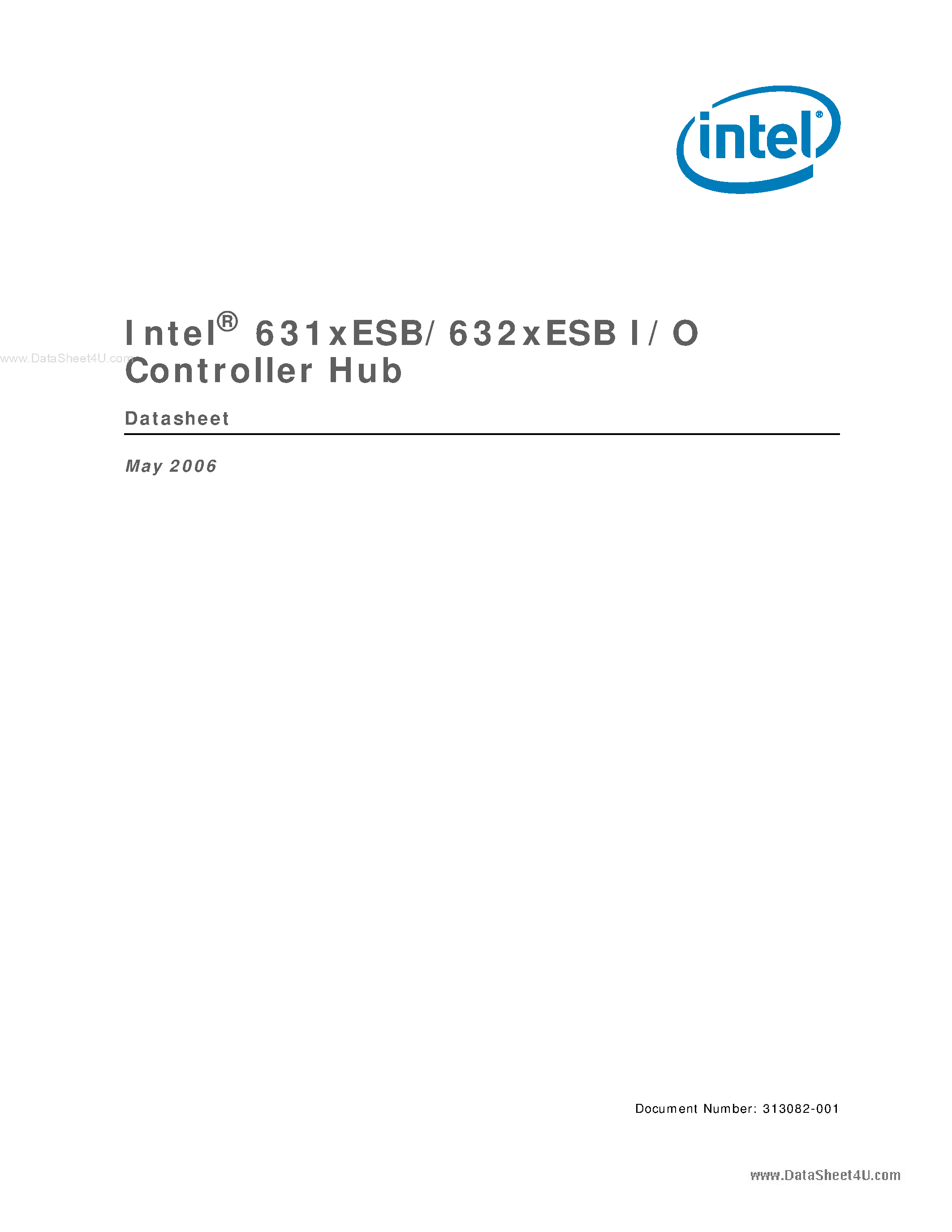 Datasheet NQ6321 - 6321ESB I/O Controller Hub page 1