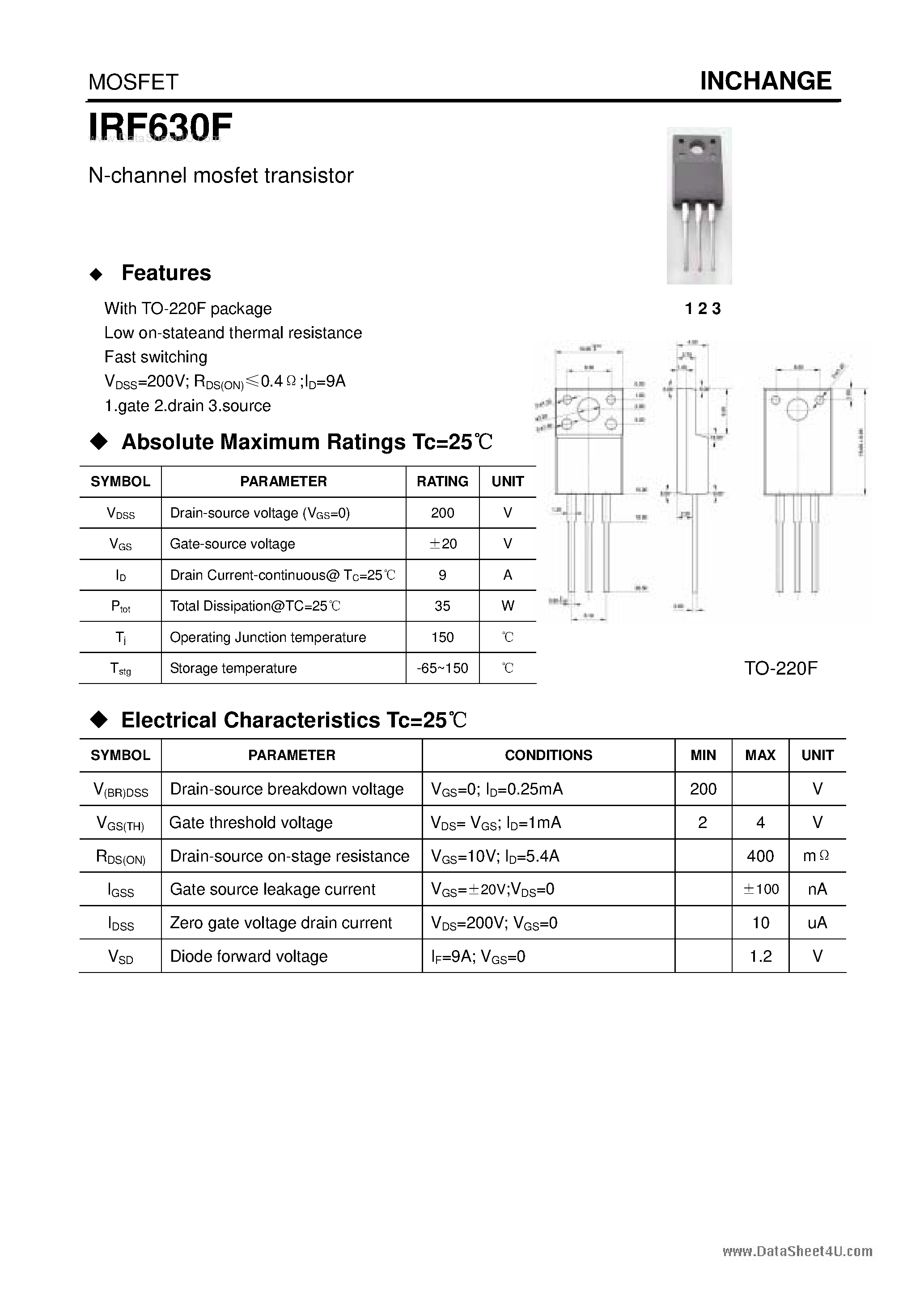 Irf630 схемы применения