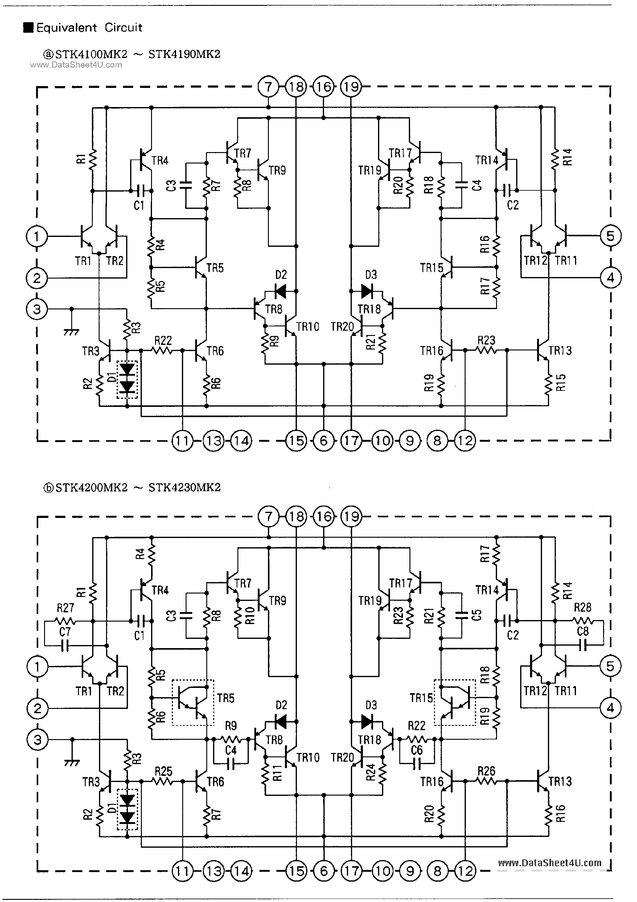 Datasheet STK4110MK2 - Power Supply page 2