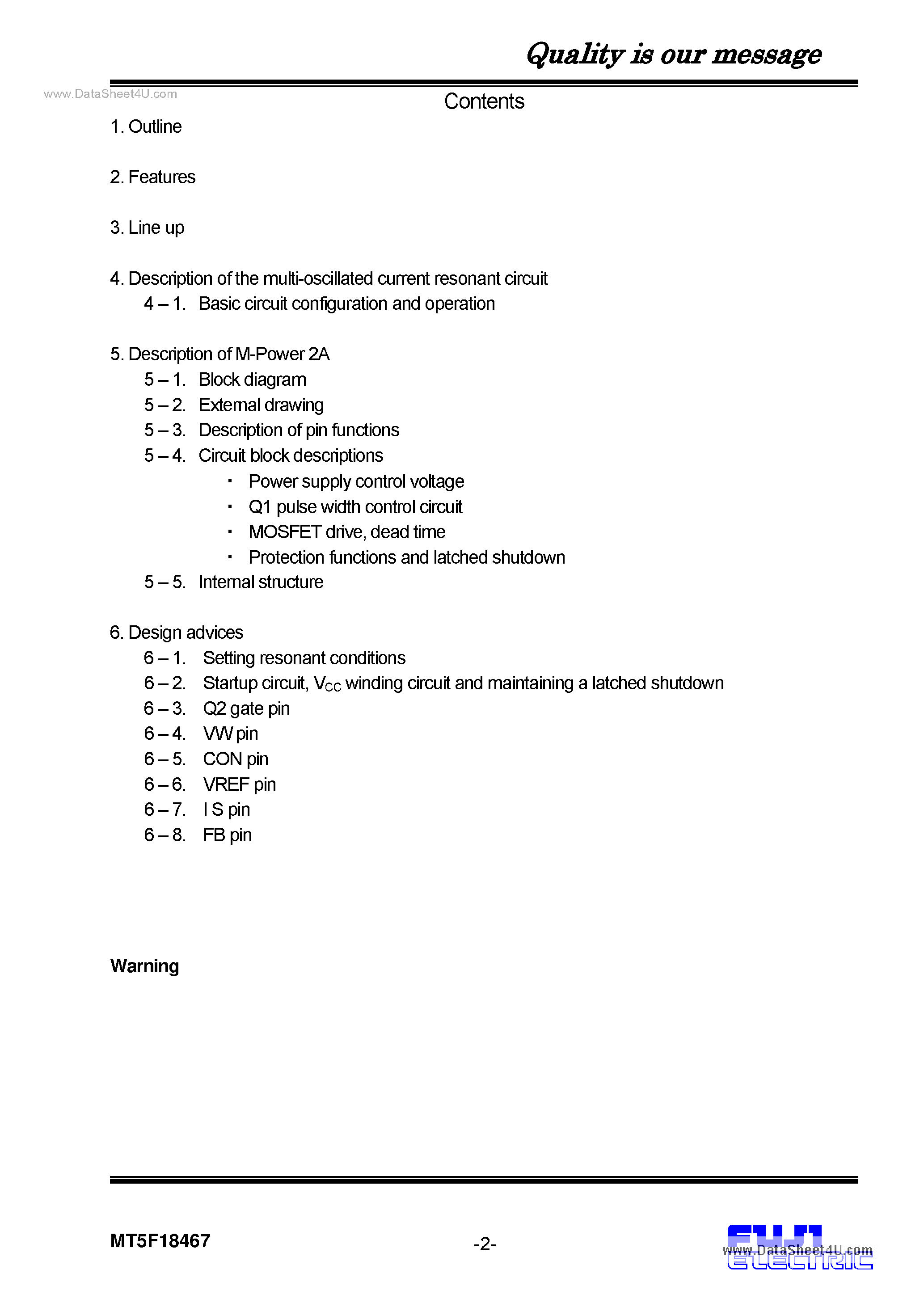 Datasheet MP2A2013 - M-Power 2A page 2