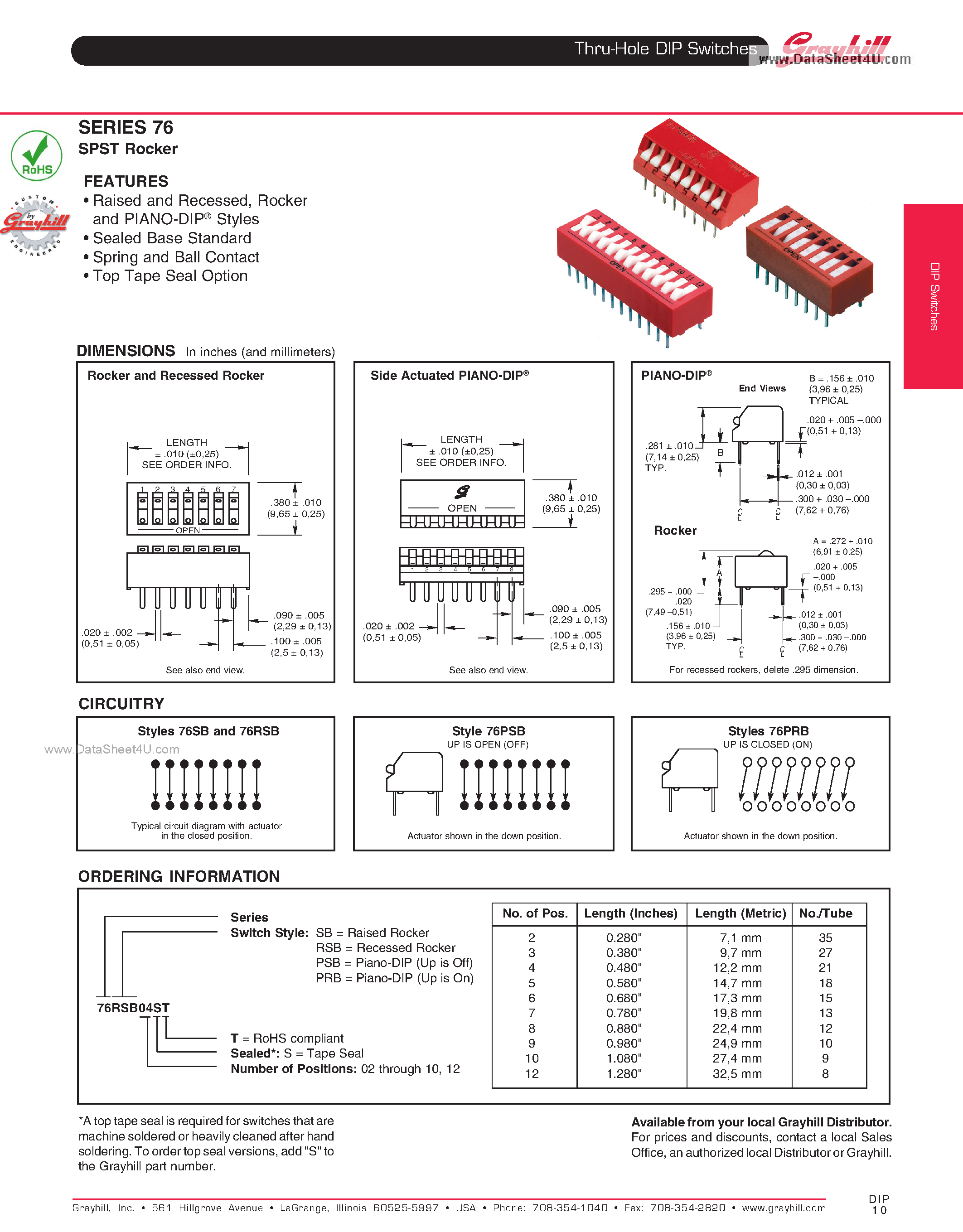 St datasheet. Силд Datasheet pdf. Dip переключатель 3 позиции. Switch Datasheet. RSB-5-S Datasheet.