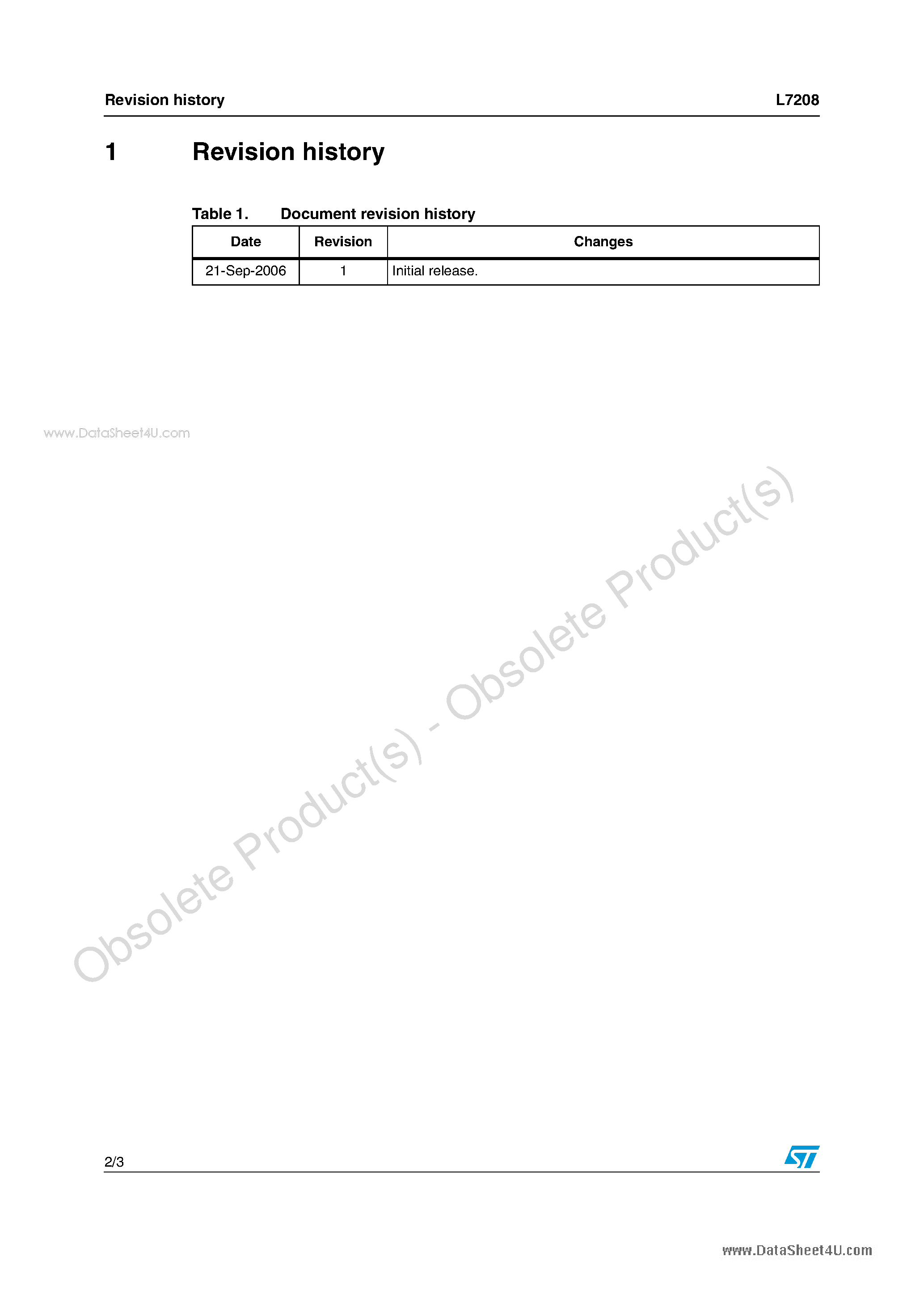 Даташит L7208 - Portable consumer electronics spindle and VCM motor controller страница 2