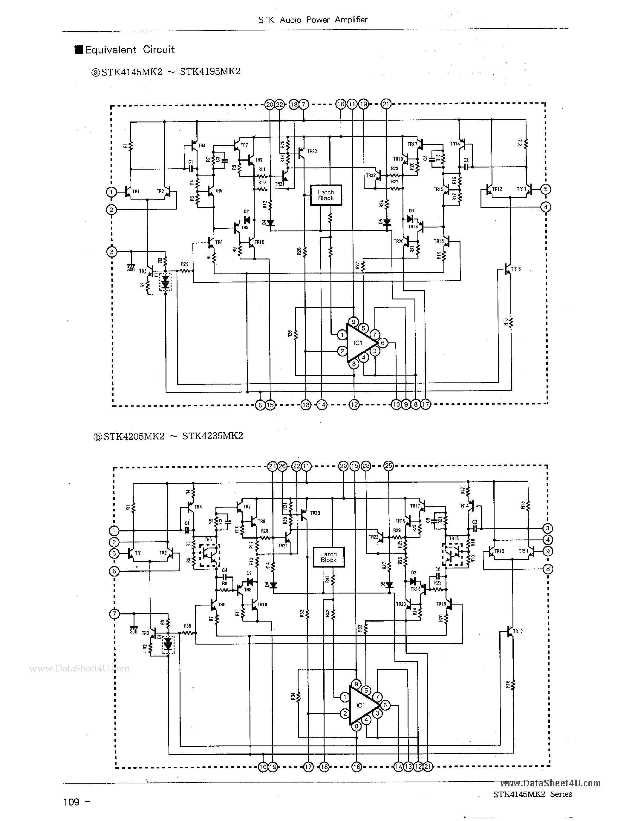 Datasheet STK4175MK2 - STK Audio Power Amplifier page 2