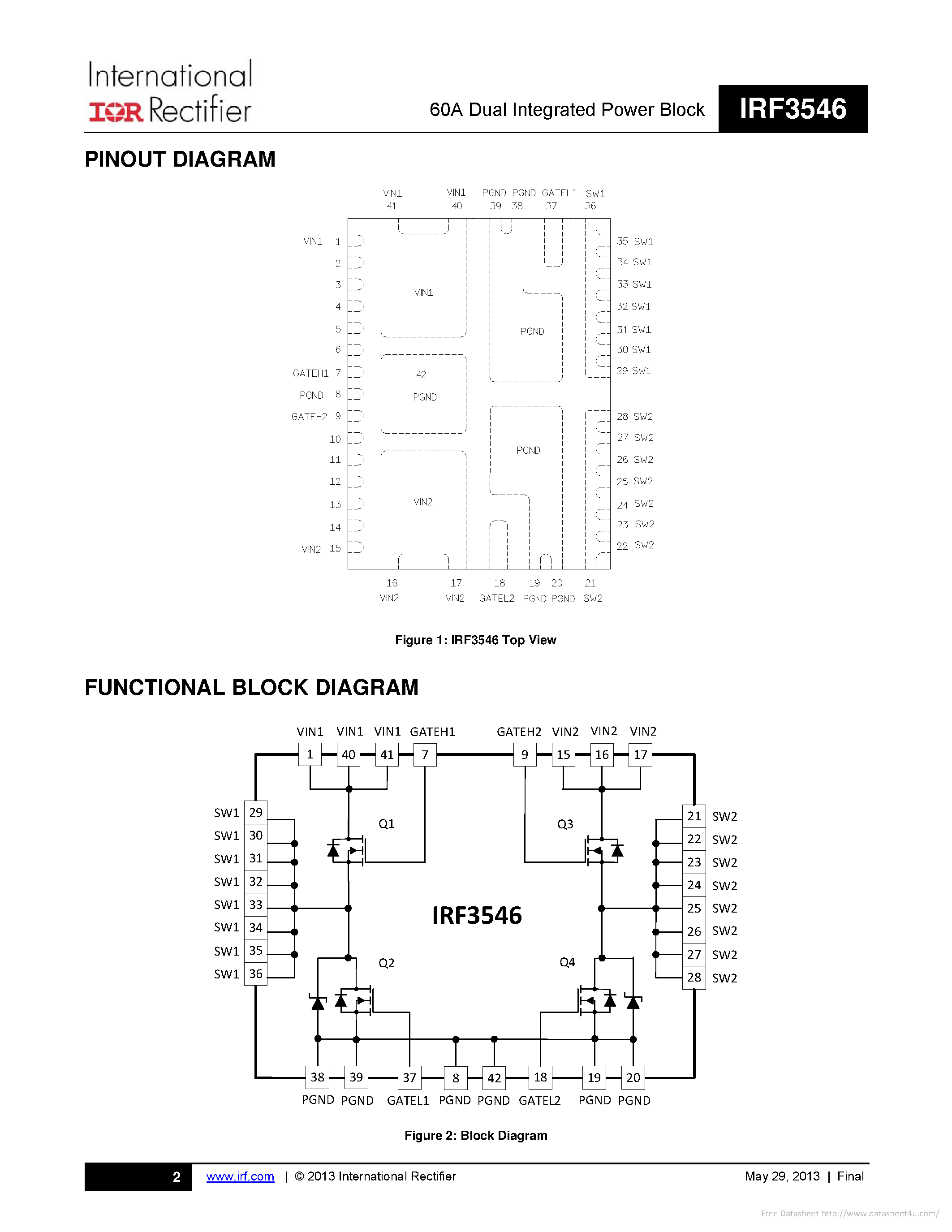 Даташит IRF3546 - страница 2