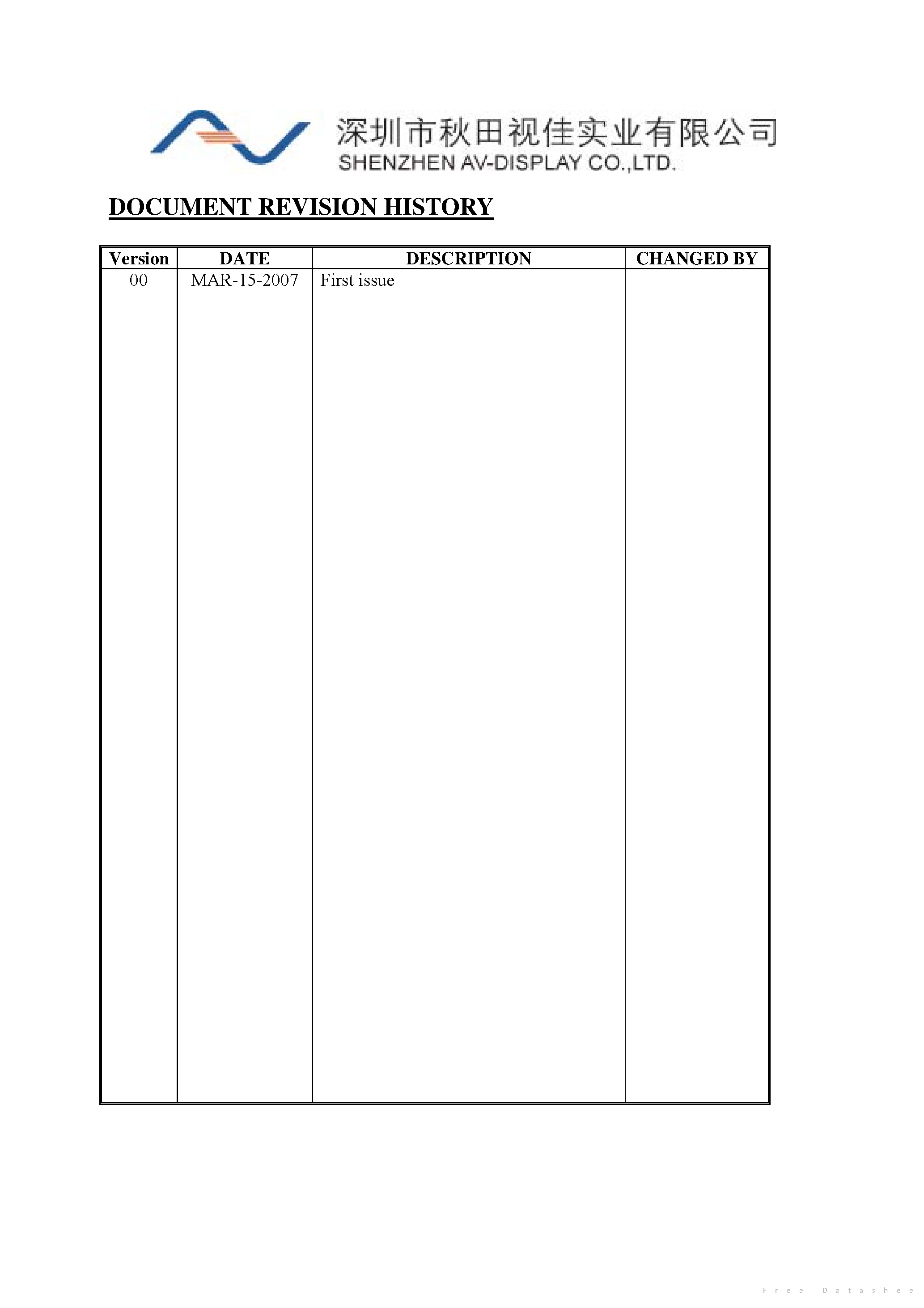 Datasheet ABG128064H05-YHY-R - page 2