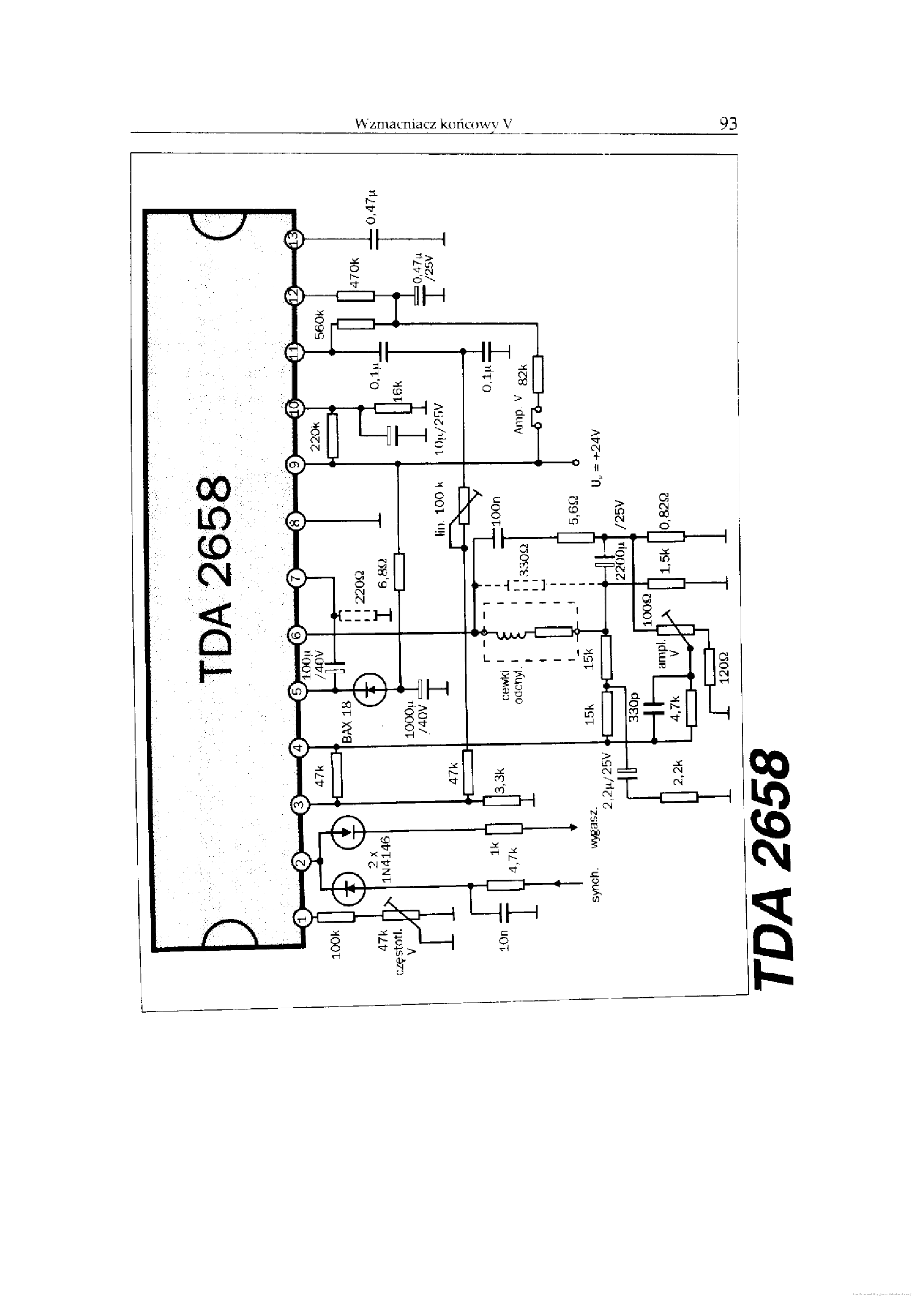 Даташит TDA2658 - страница 2