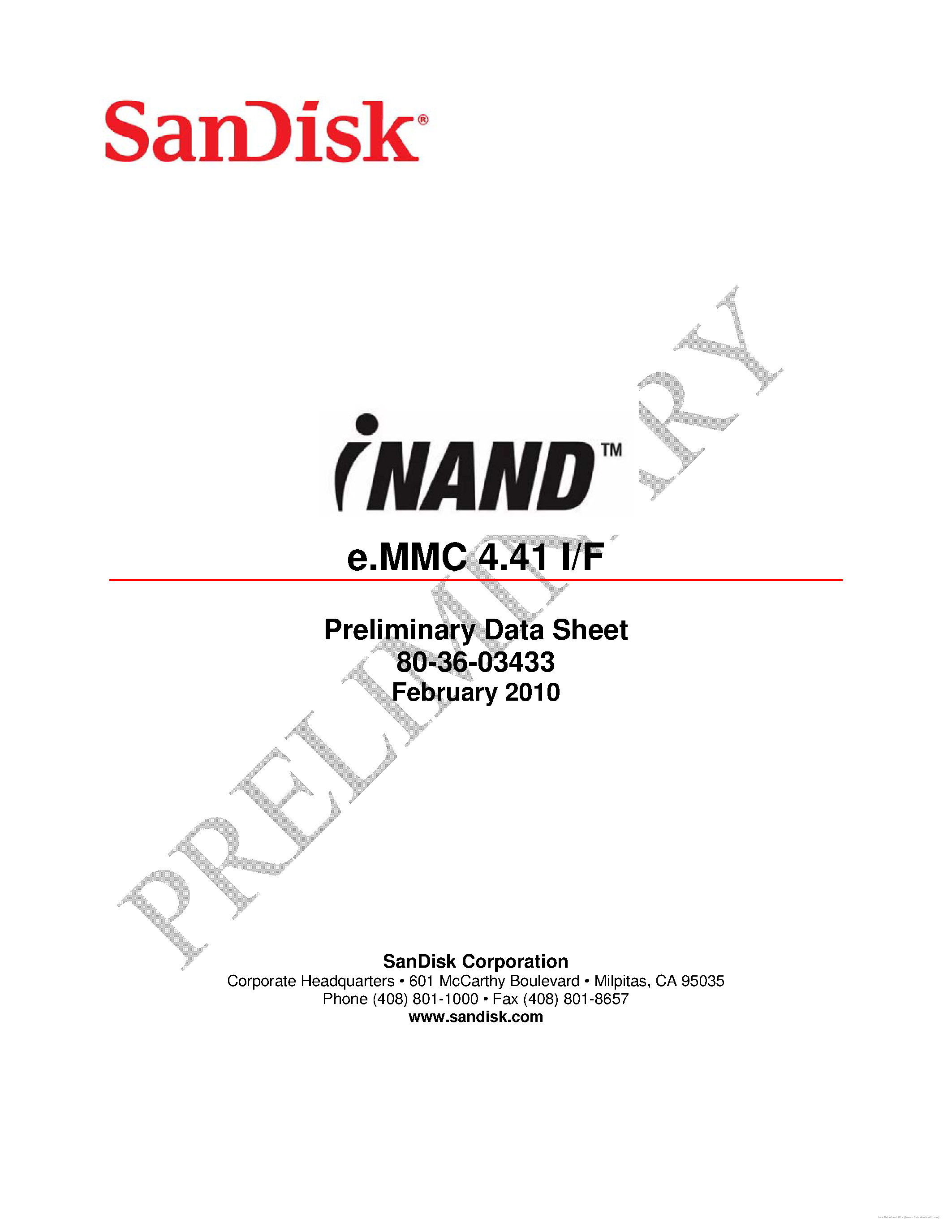 Datasheet SDIN5D2-2G-L - page 1