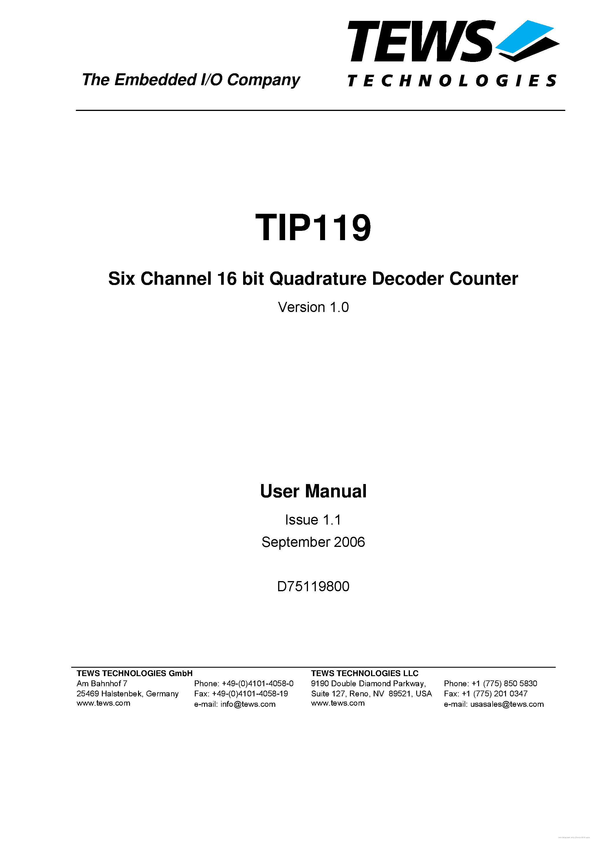 Даташит TIP119 - страница 1