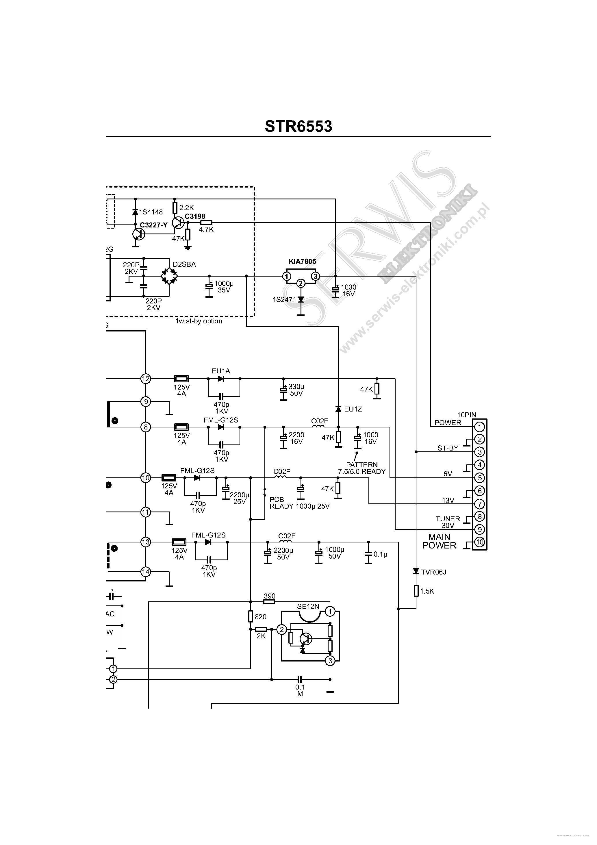 Strw6053n схема включения